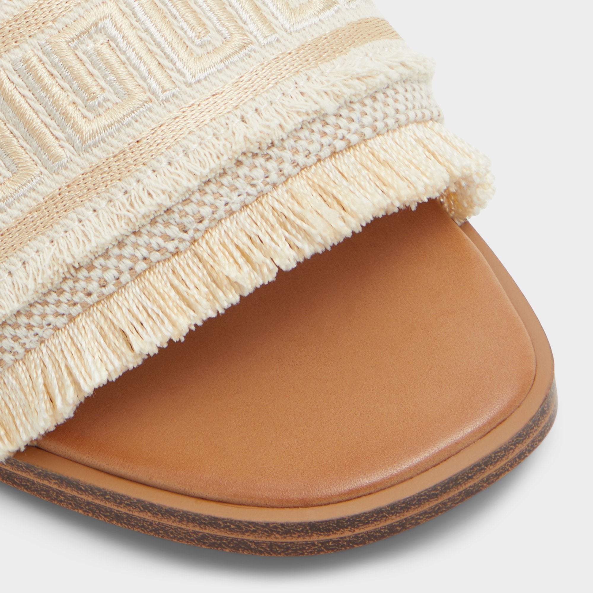 Aldo | Nalani Gold Women's Flats - Slide sandal