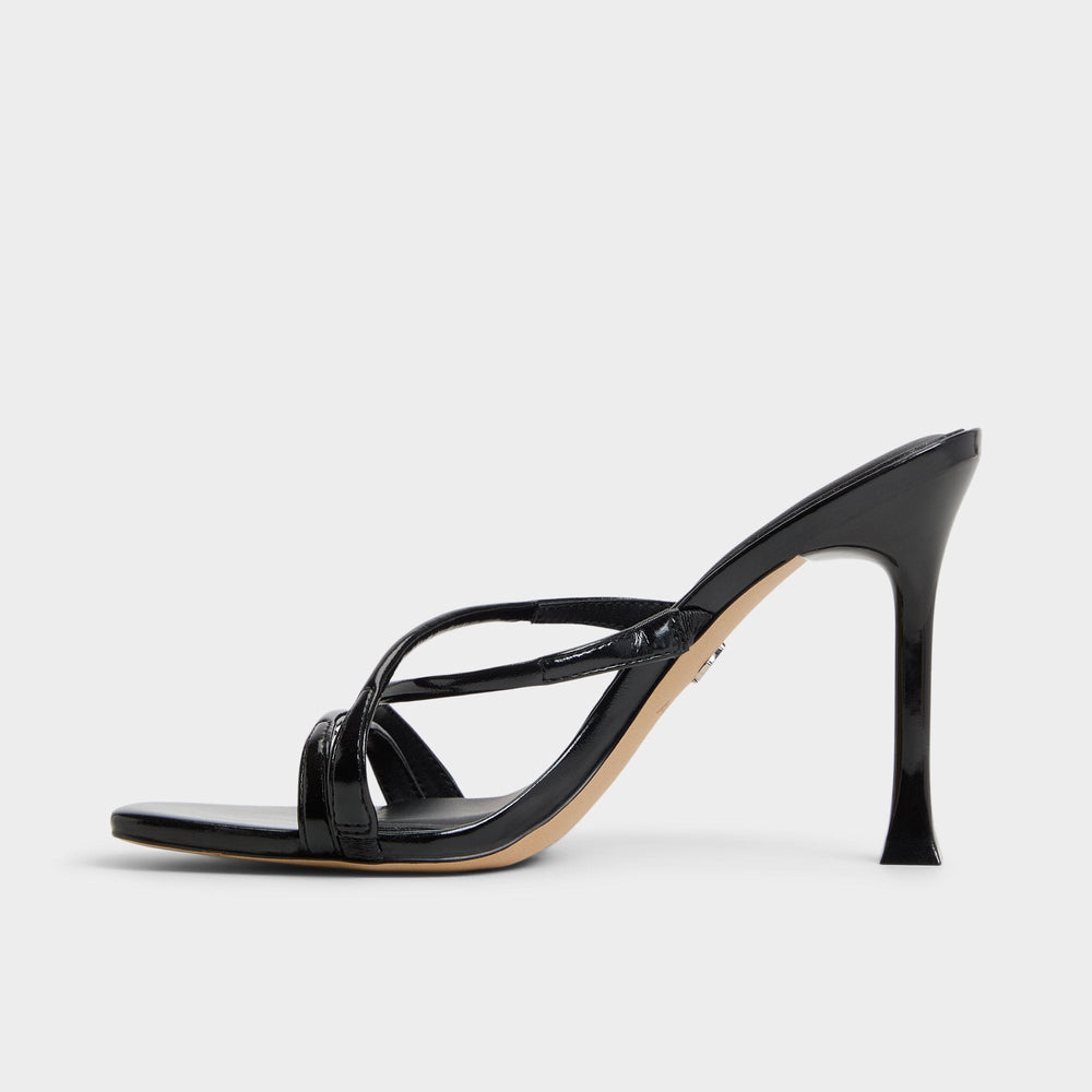 Aldo | Velaia Black Women's Heeled mules - Heeled mule, Stiletto heel