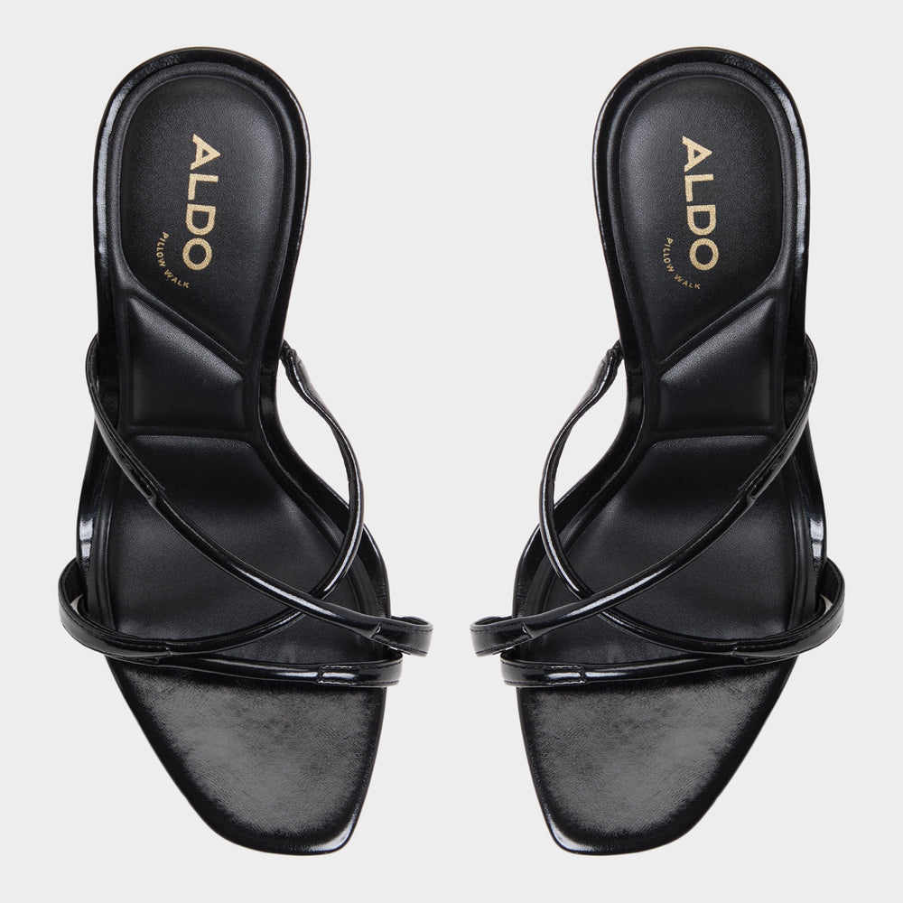 Aldo | Velaia Black Women's Heeled mules - Heeled mule, Stiletto heel