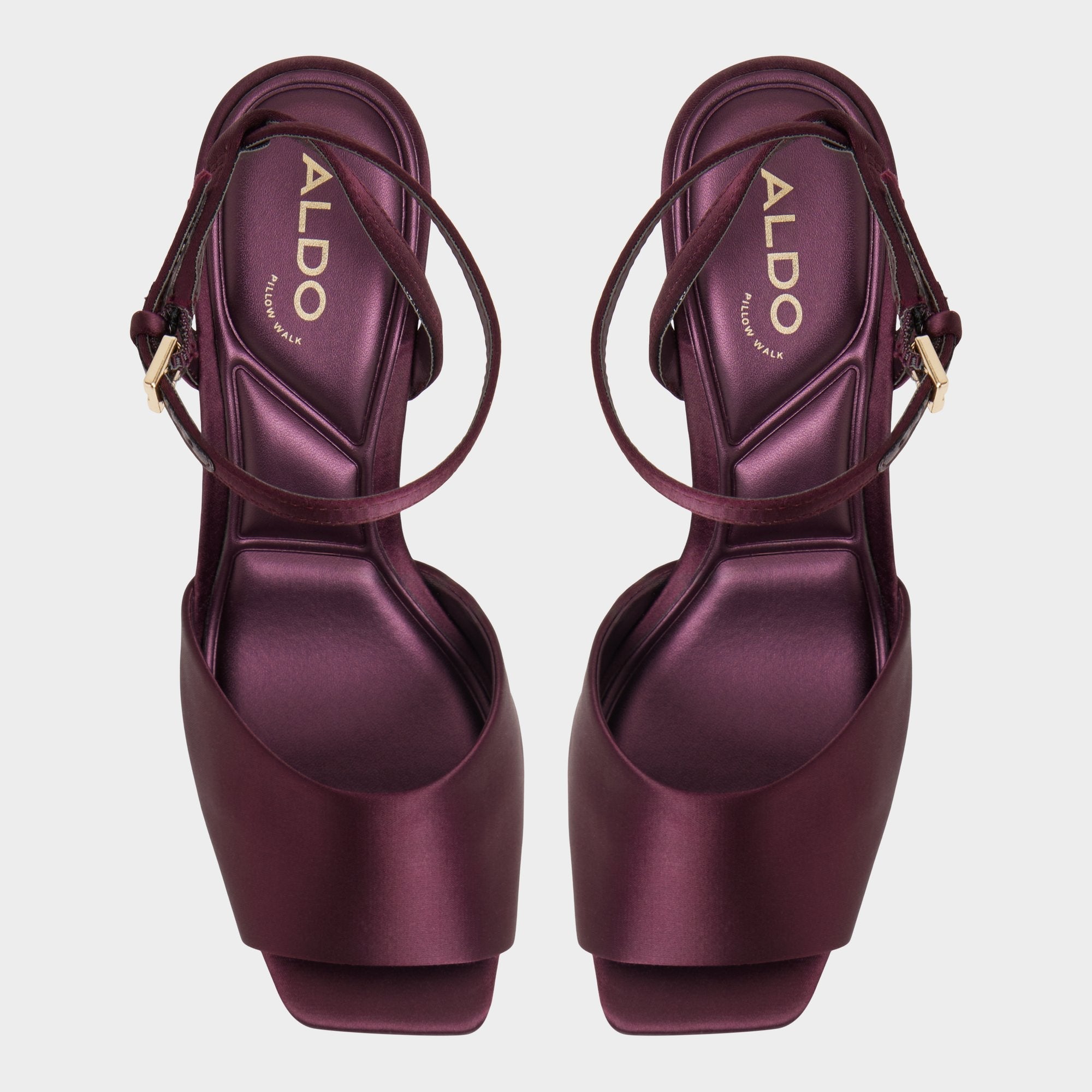 Aldo | Kaiasien in Bordo 14151896 - Strappy heeled sandal, Stiletto heel