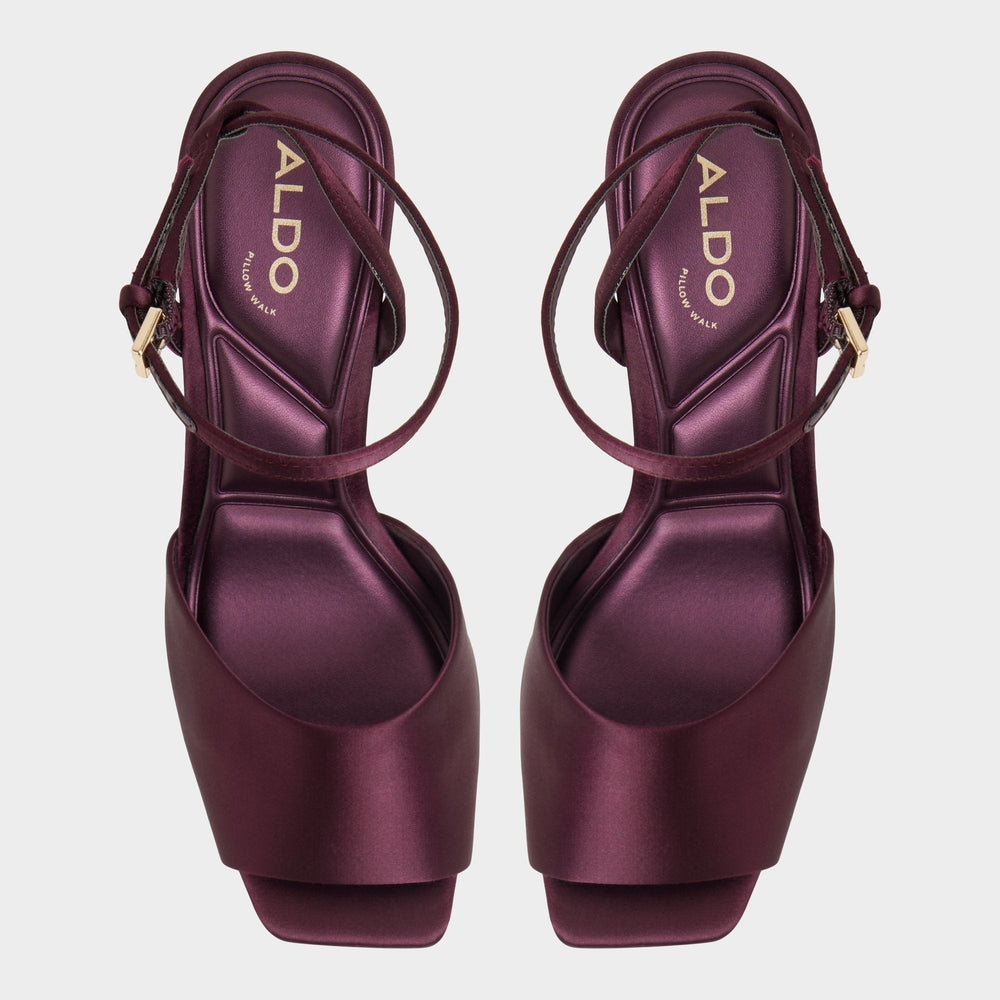 Aldo | Kaiasien in Bordo 14151896 - Strappy heeled sandal, Stiletto heel