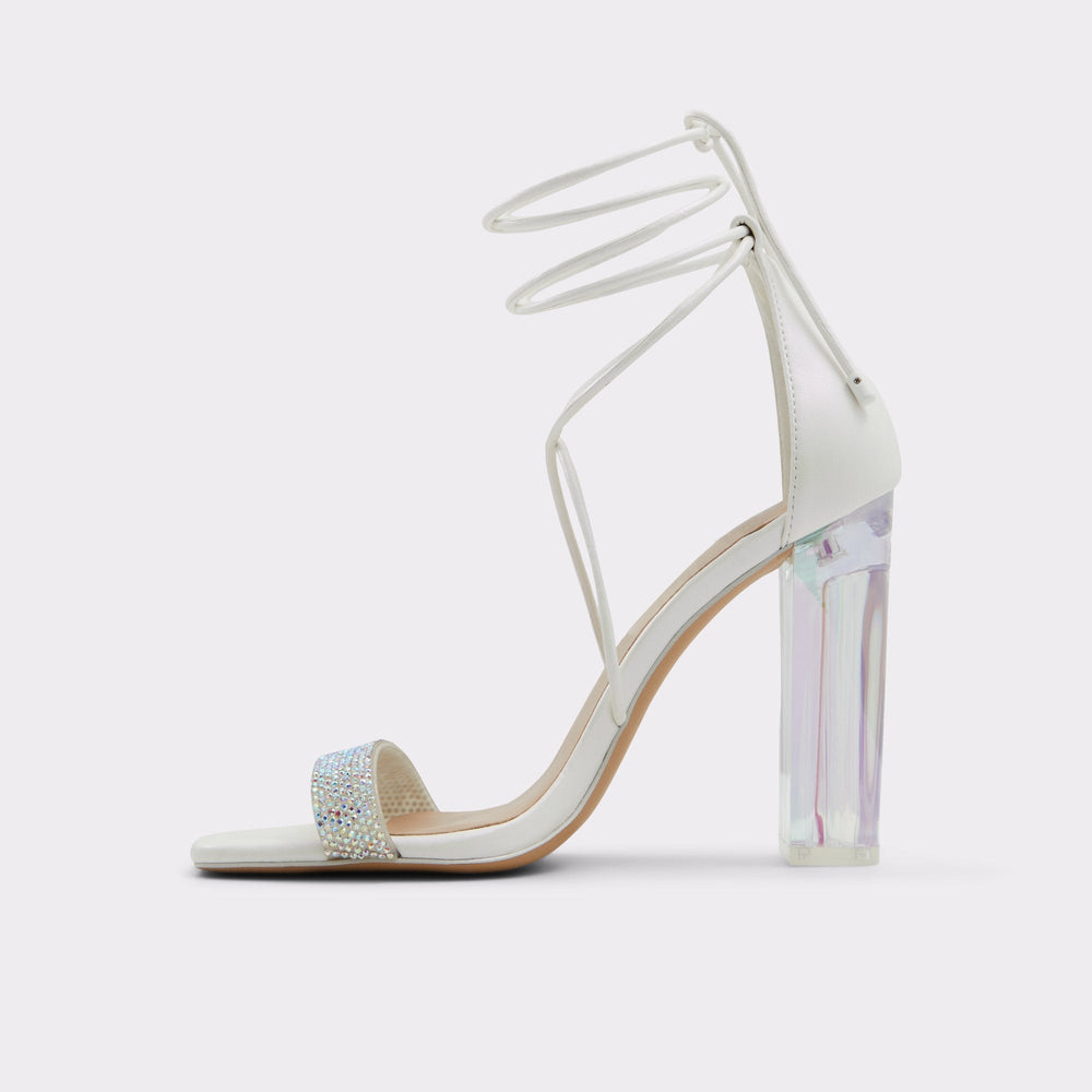 Aldo | Onardonia in Open Natural - Strappy sandal, Block heel