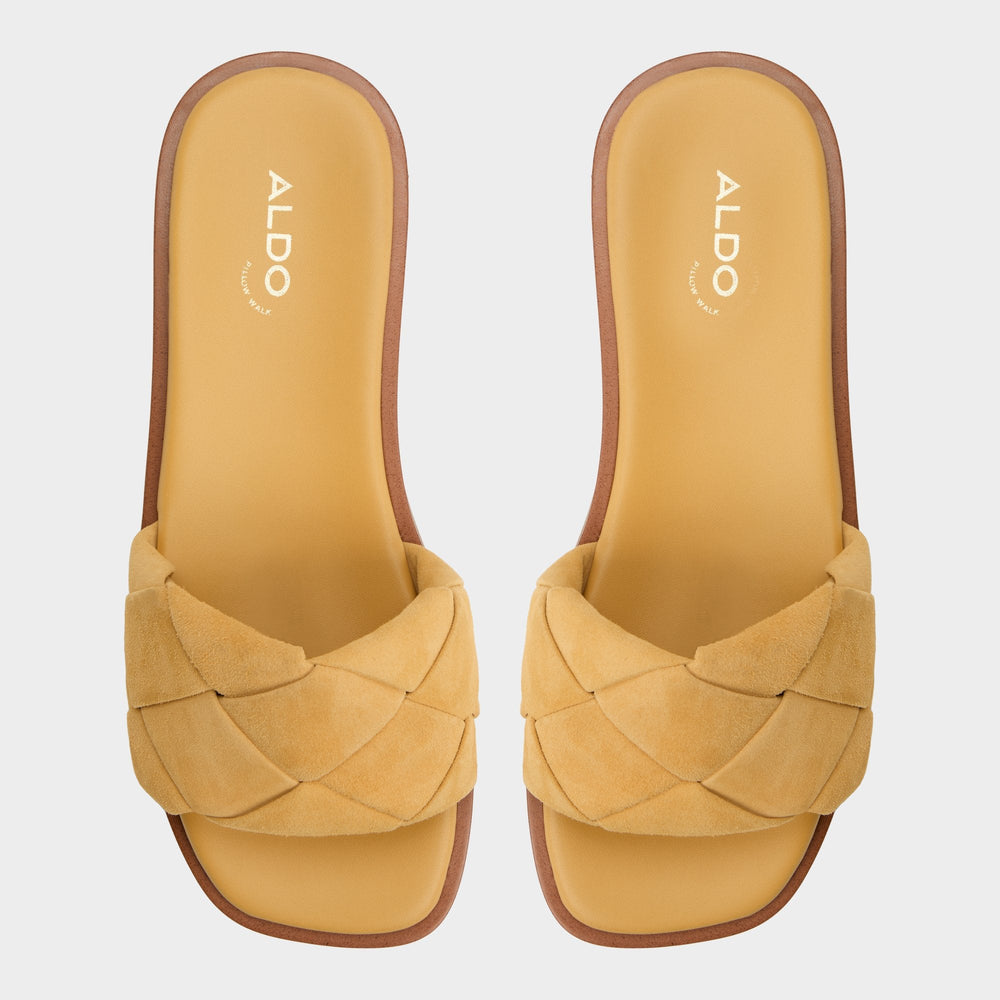 Aldo | Esterelle Other Yellow Women's Flats - Slide sandal