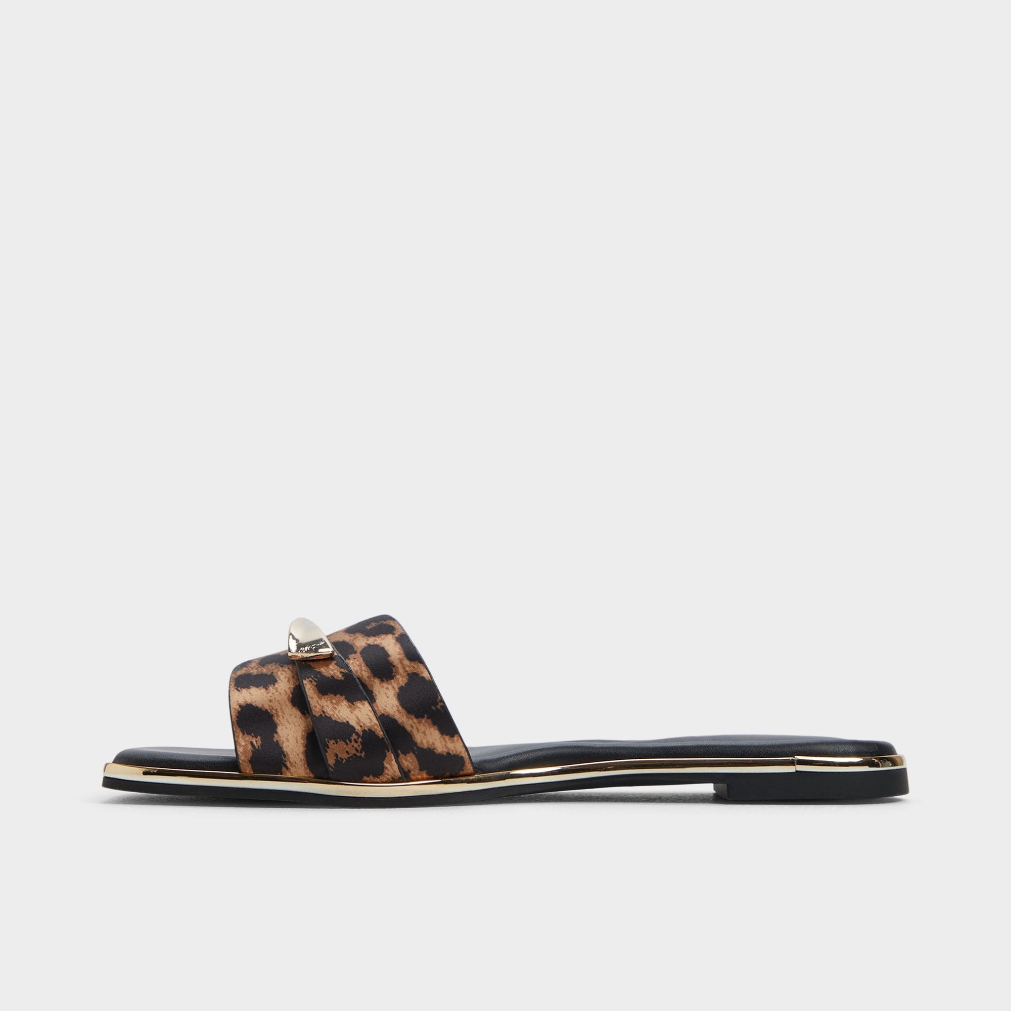 Aldo | Darlina Brown Multi Women's Flats - Slide sandal
