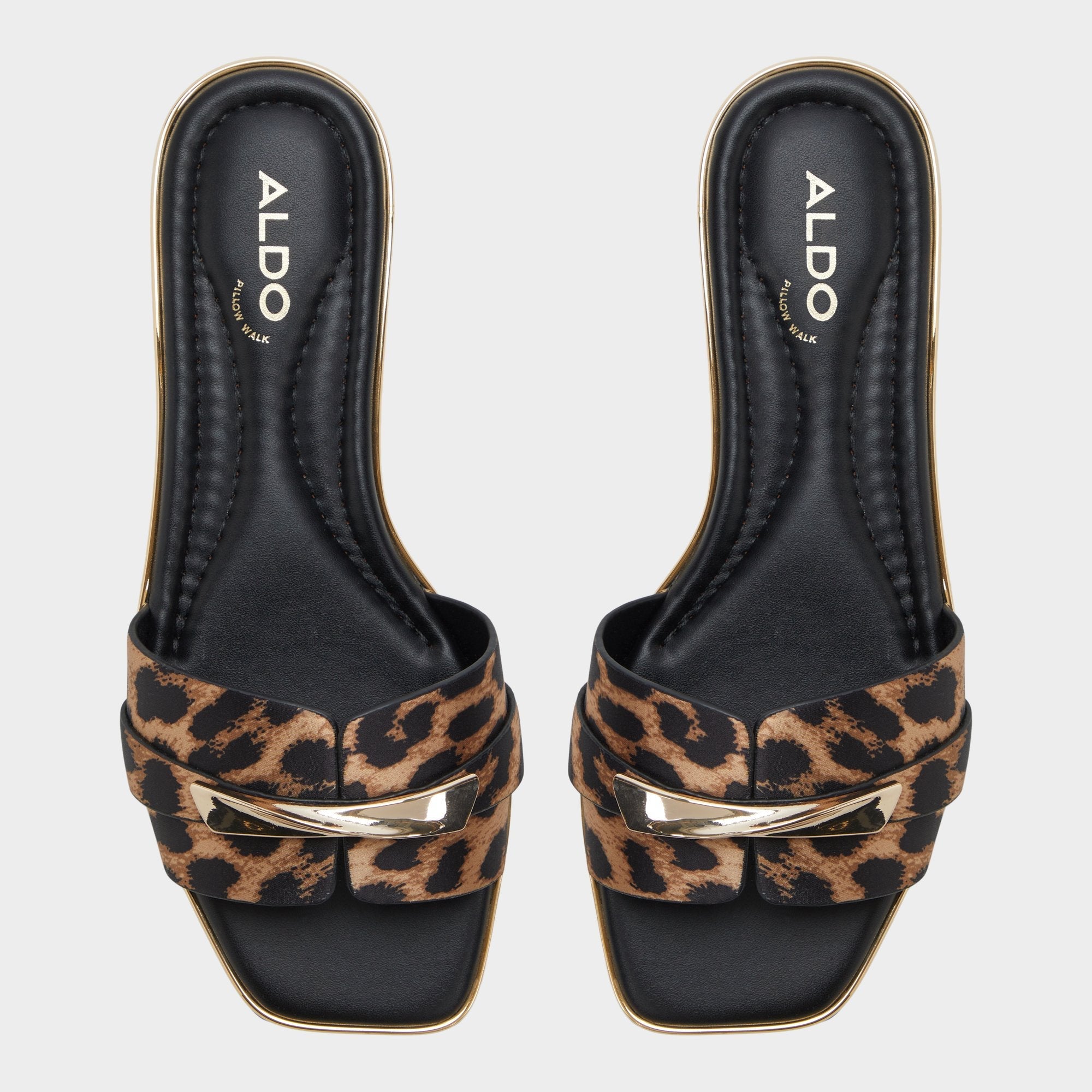 Aldo | Darlina Brown Multi Women's Flats - Slide sandal