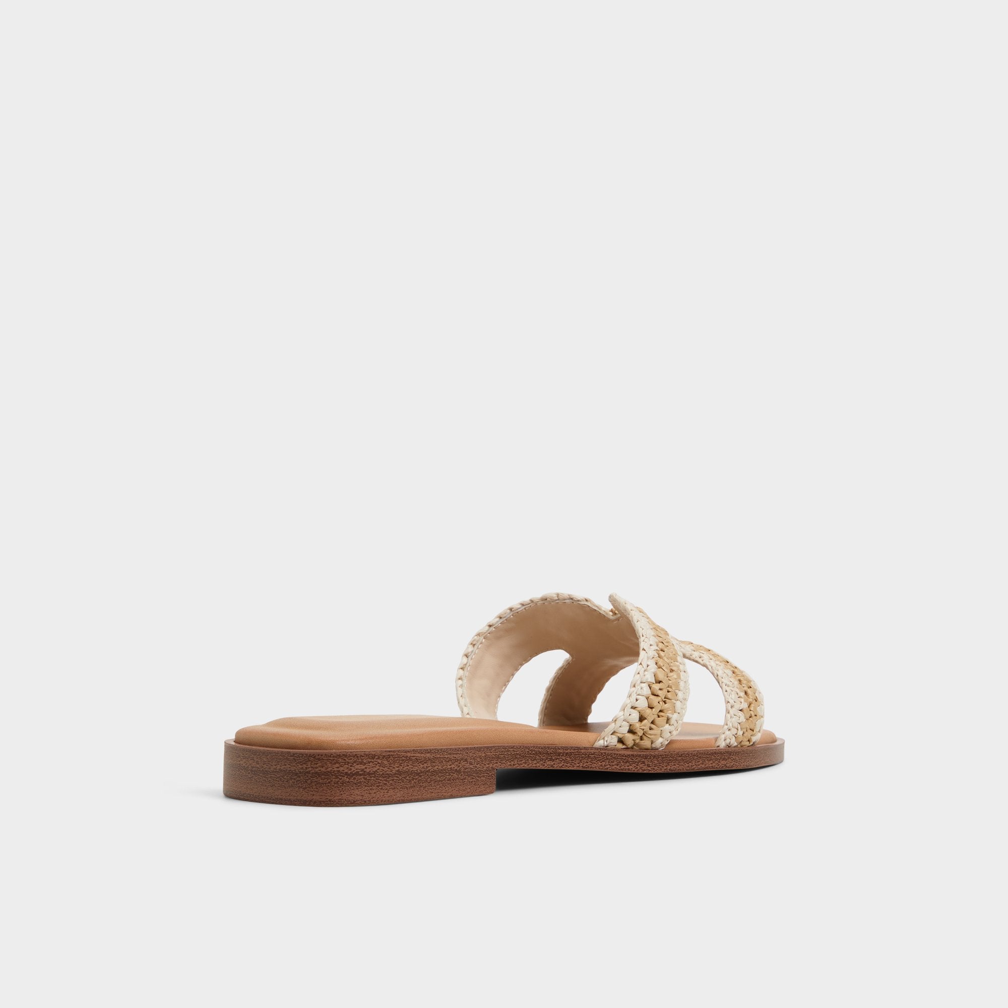 Aldo | Itsandal Beige Women's Flats - Slide sandal