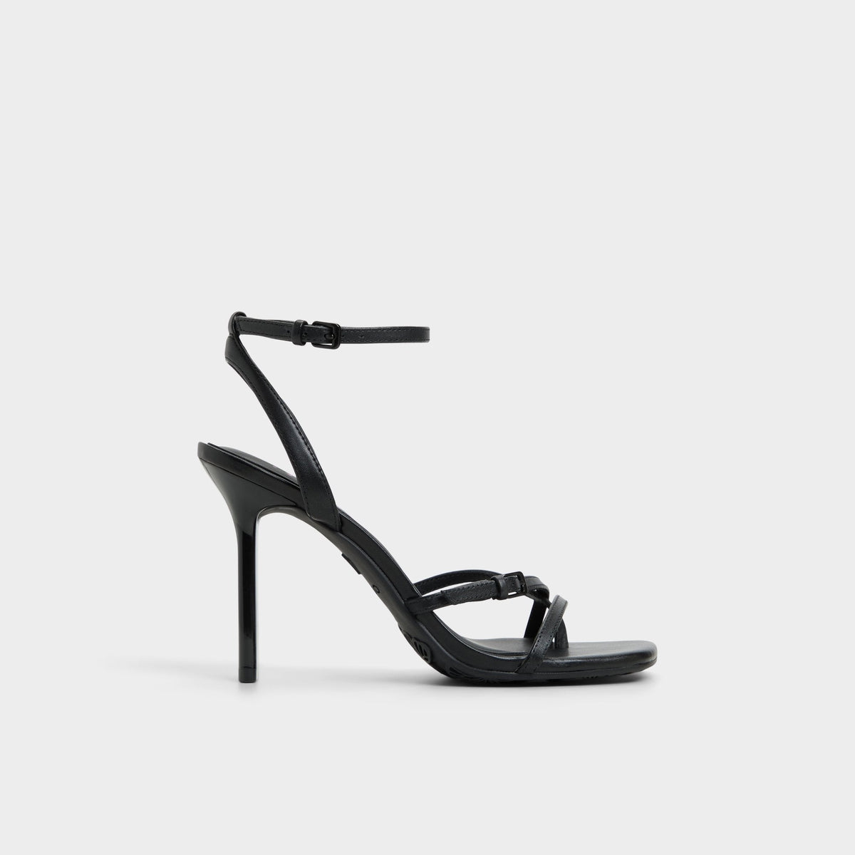 Aldo | Conney Black Women's Heeled sandals - Strappy heeled sandal, Stiletto heel