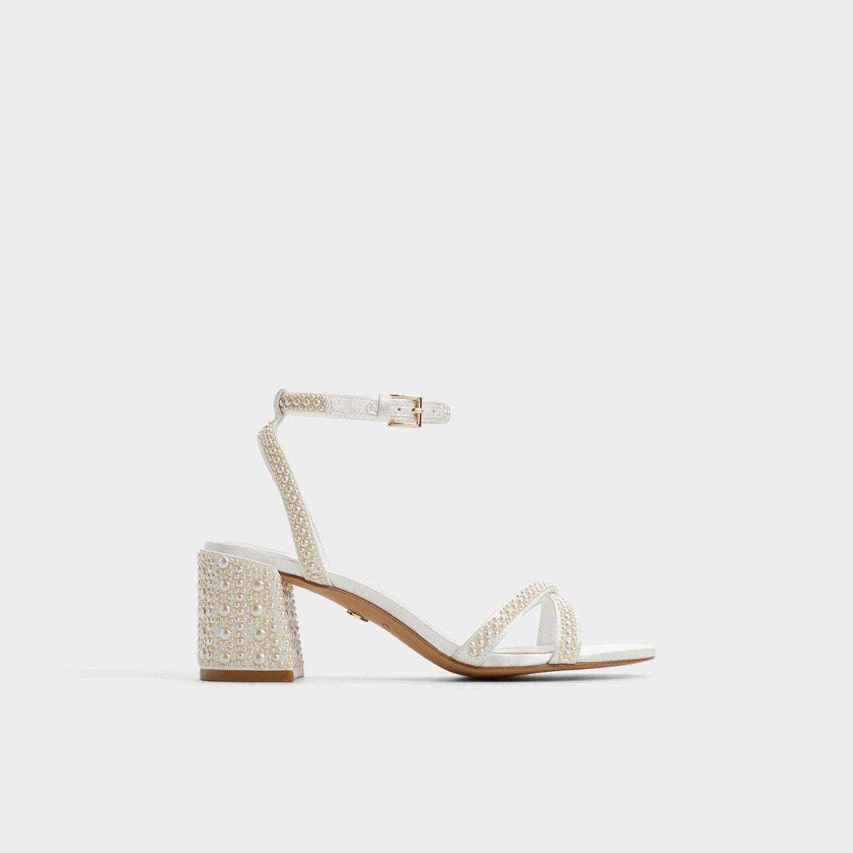 Aldo | Bouclettie Other White Women's Block heels - Strappy heeled sandal, Block heel