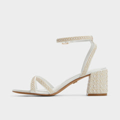 Aldo | Bouclettie Other White Women's Block heels - Strappy heeled sandal, Block heel