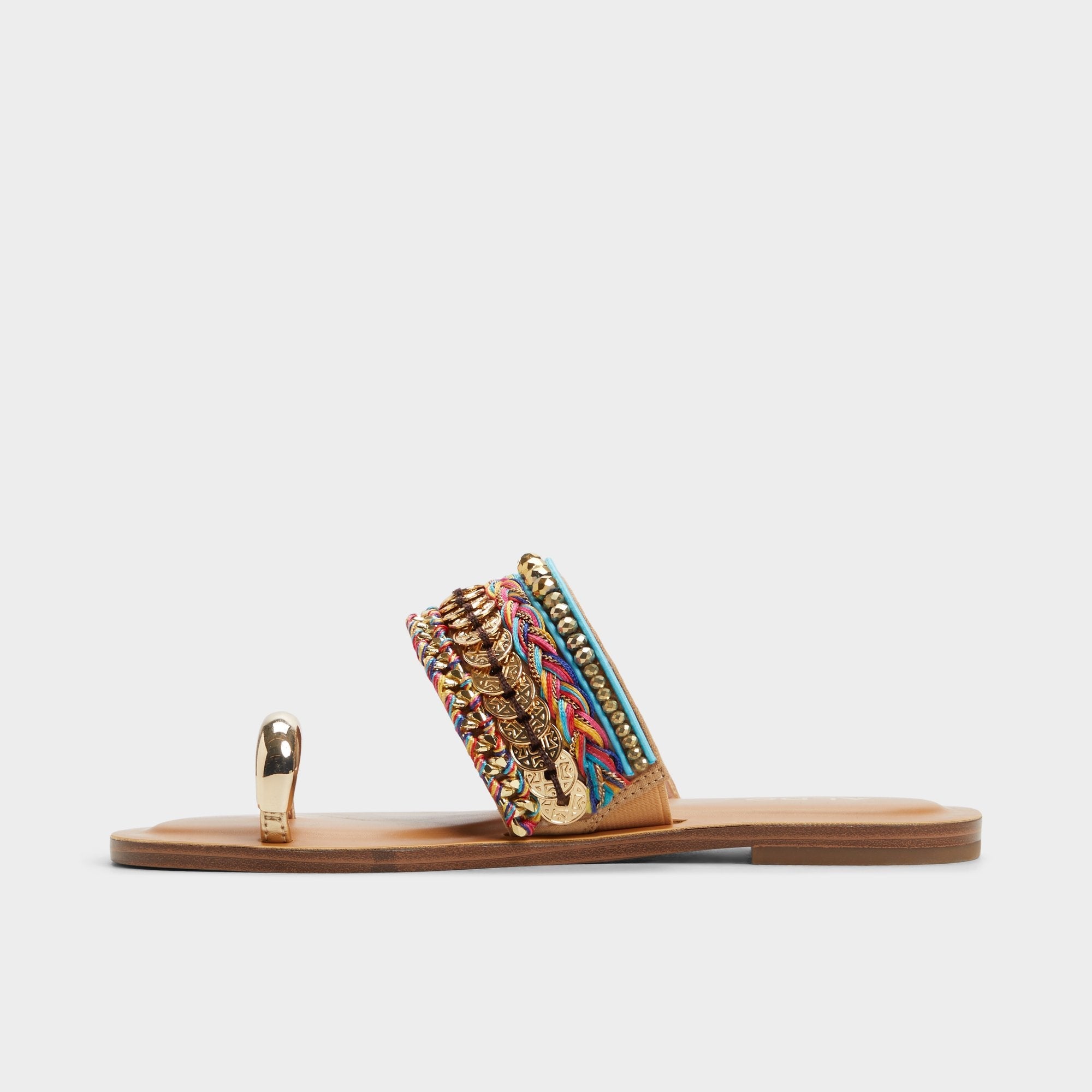 Aldo | Beachwalk Multicolor Women's Flats - Slide sandal