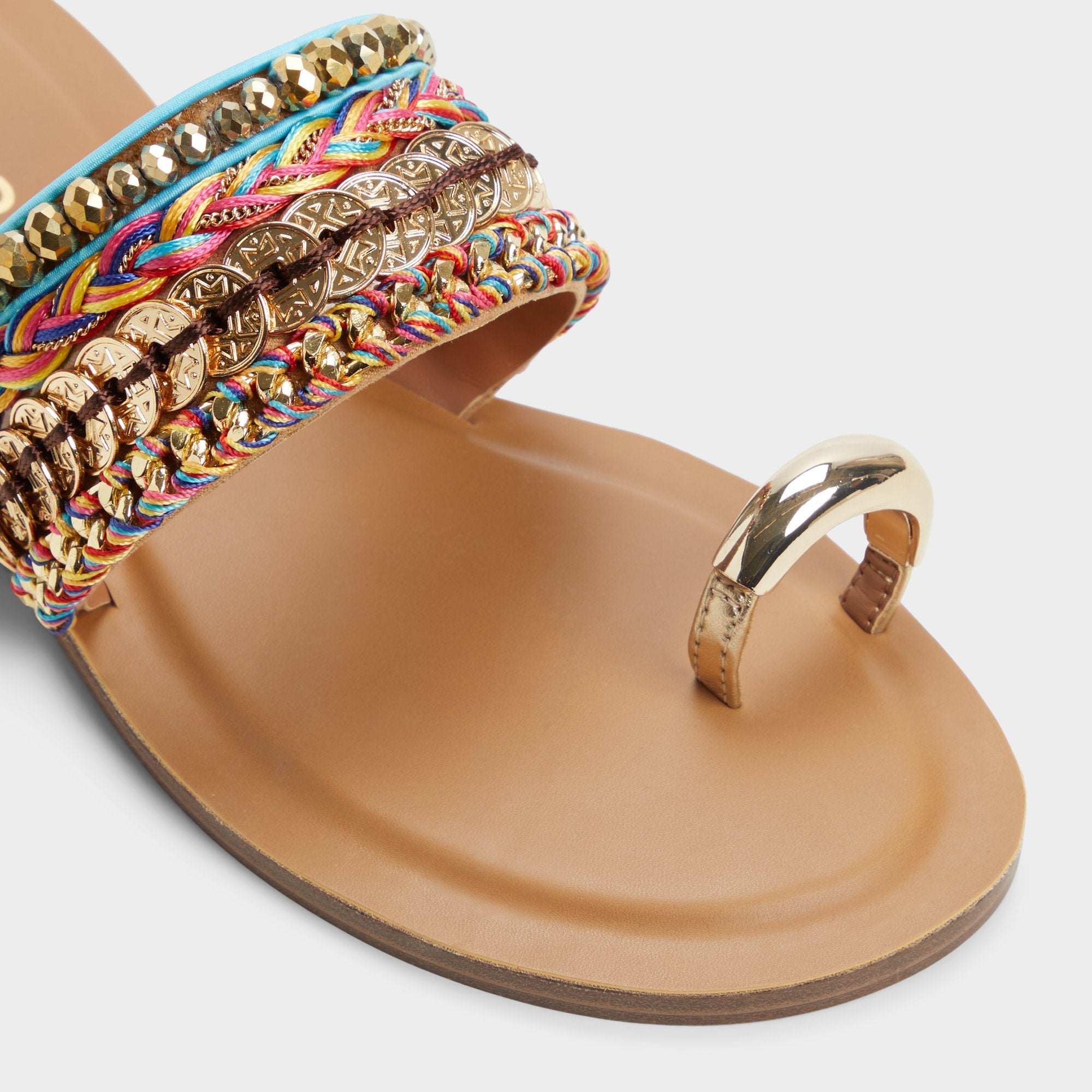 Aldo | Beachwalk Multicolor Women's Flats - Slide sandal