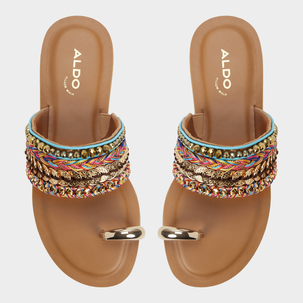 Aldo | Beachwalk Multicolor Women's Flats - Slide sandal