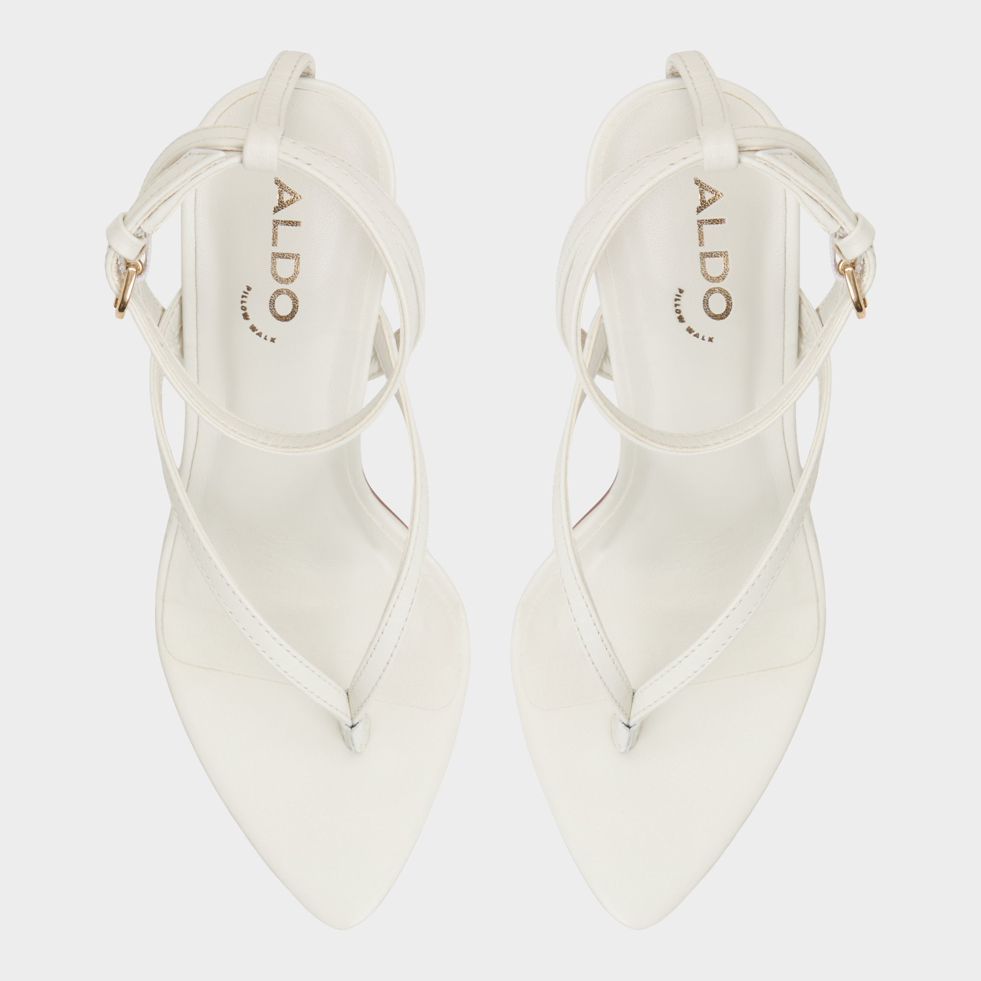 Aldo | Abyfindley White/Bone Women's Strappy sandals - Heeled flip flop