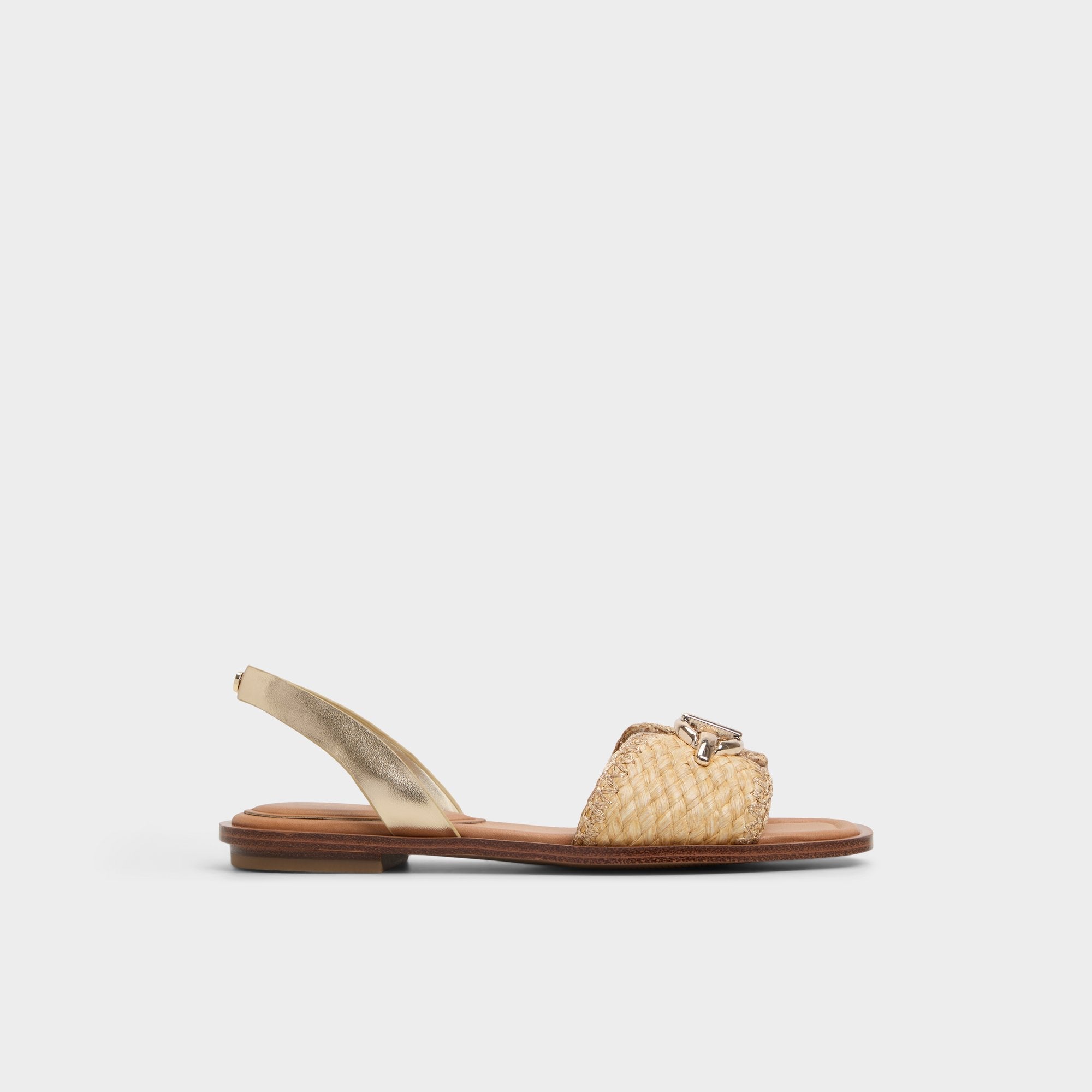 Aldo | Goassi Gold Women's Iridescent metallics - Flat sandal