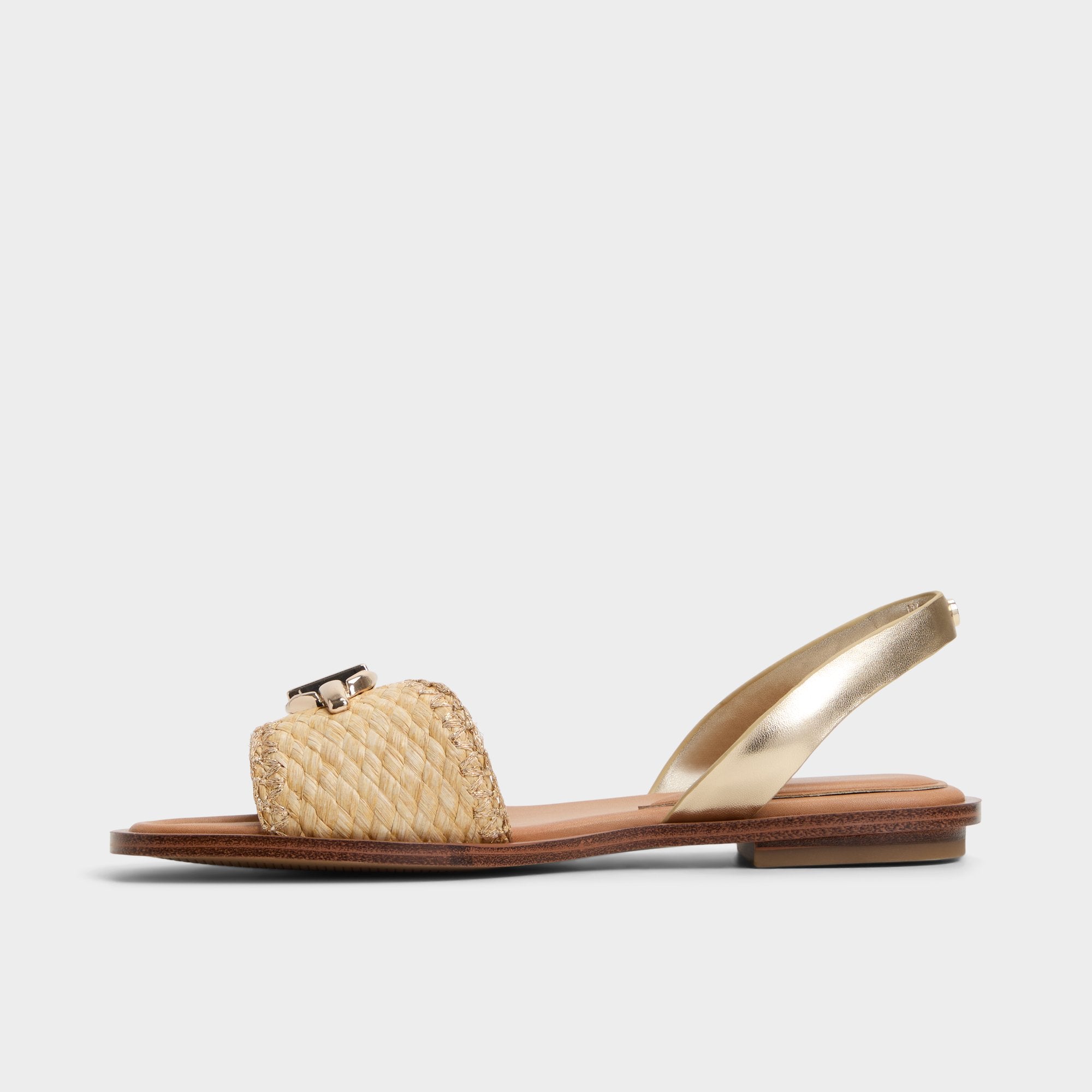 Aldo | Goassi Gold Women's Iridescent metallics - Flat sandal