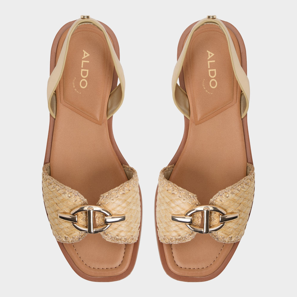 Aldo | Goassi Gold Women's Iridescent metallics - Flat sandal