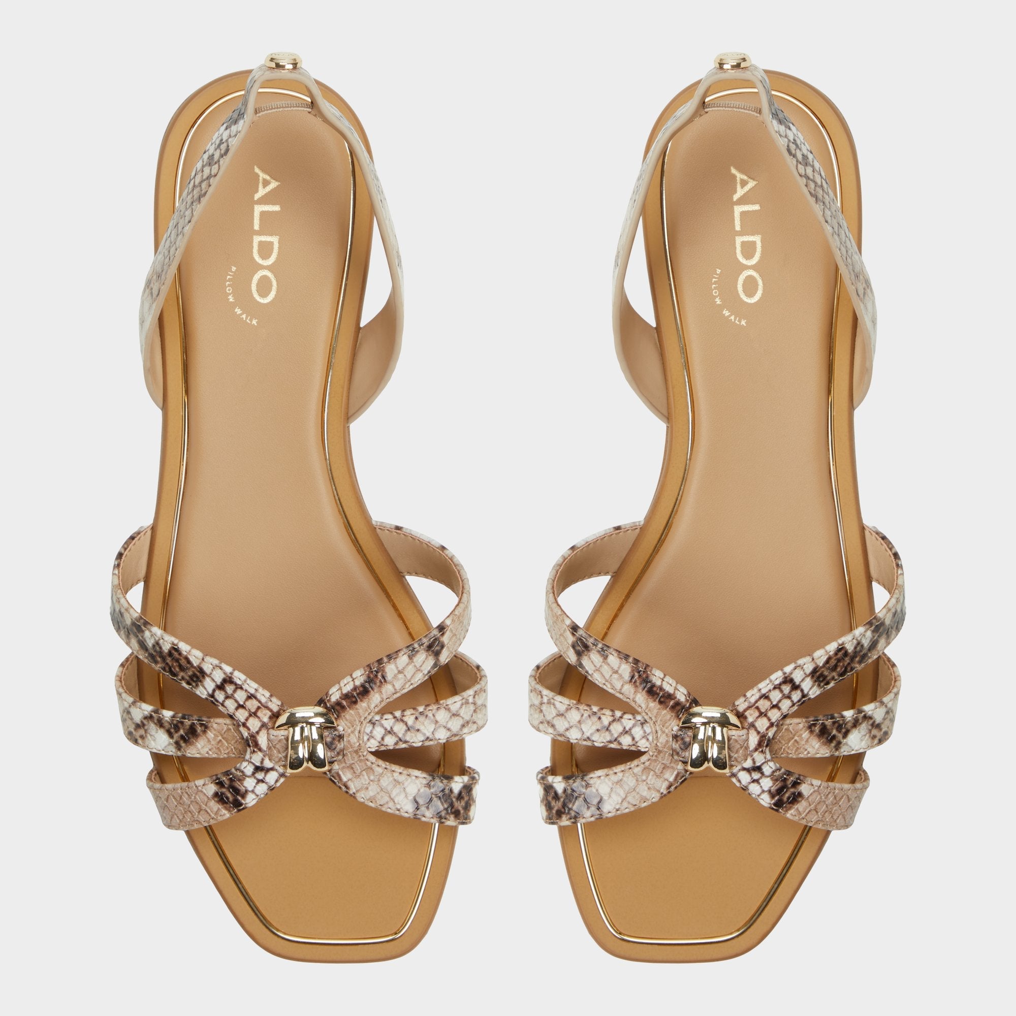 Aldo | Marassita Brown Multi Women's Slingbacks - Flat sandal