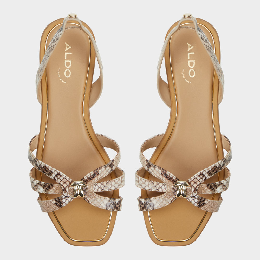 Aldo | Marassita Brown Multi Women's Slingbacks - Flat sandal