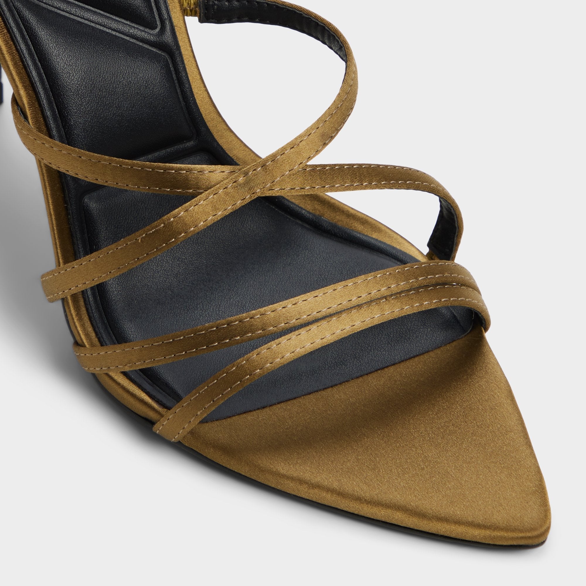 Aldo | Solania Other Green Women's Strappy sandals - Strappy heeled sandal, Stiletto heel