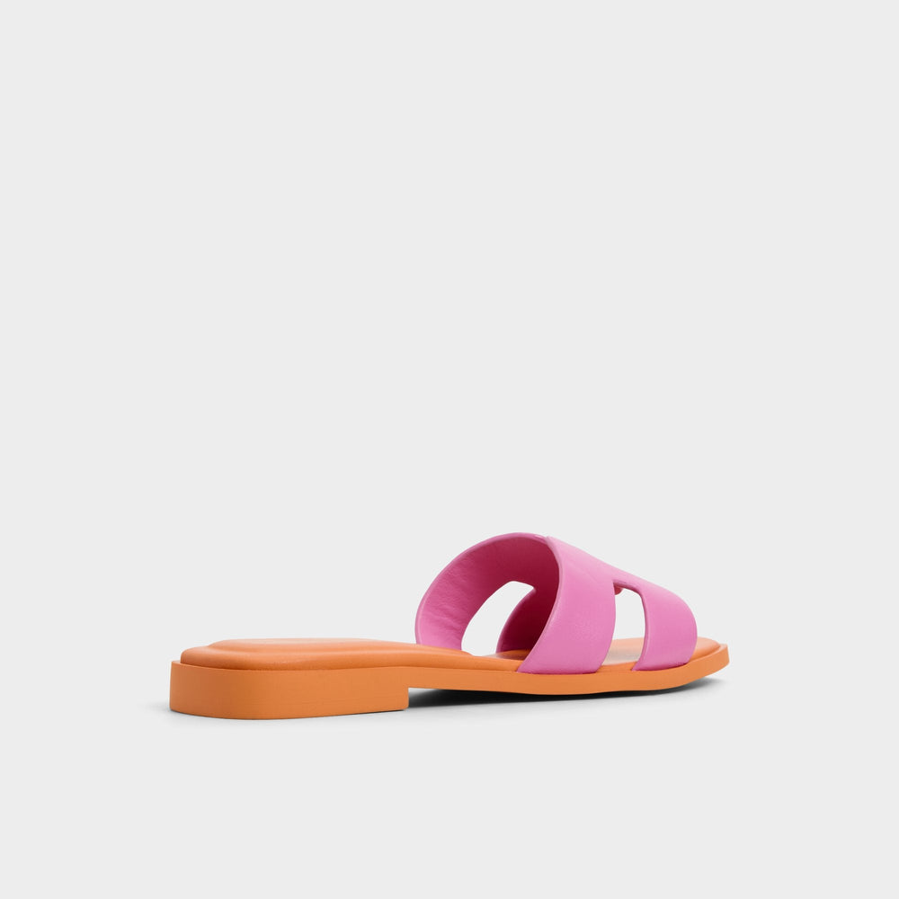 Aldo | Itsandal Bright Pink Women's Flats - Slide sandal