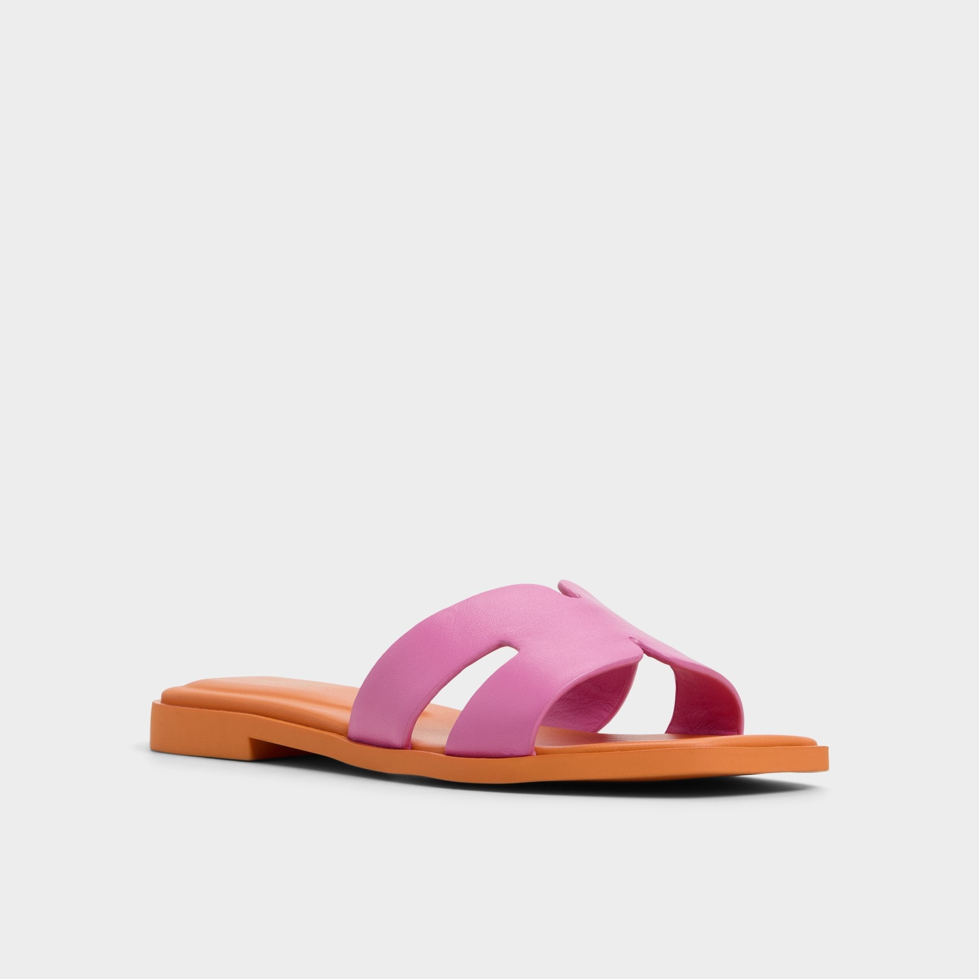Aldo | Itsandal Bright Pink Women's Flats - Slide sandal