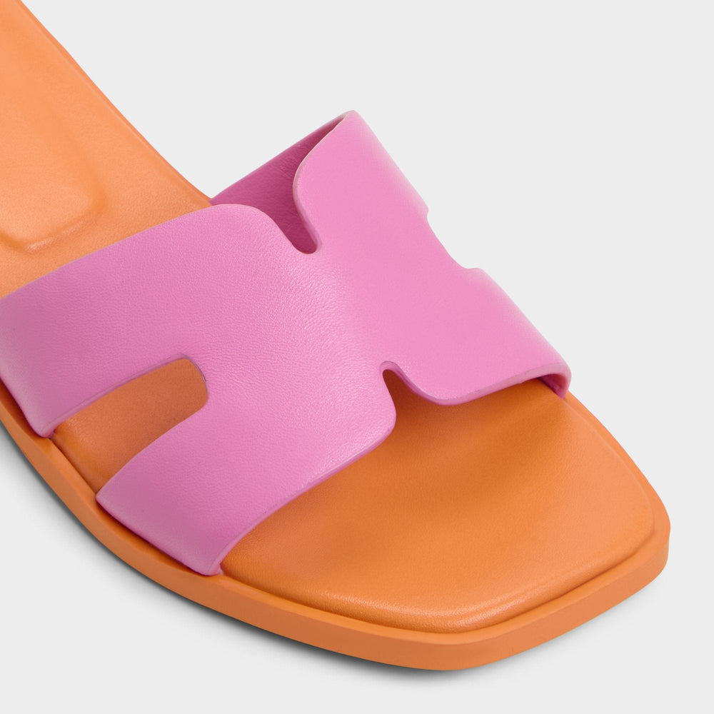 Aldo | Itsandal Bright Pink Women's Flats - Slide sandal
