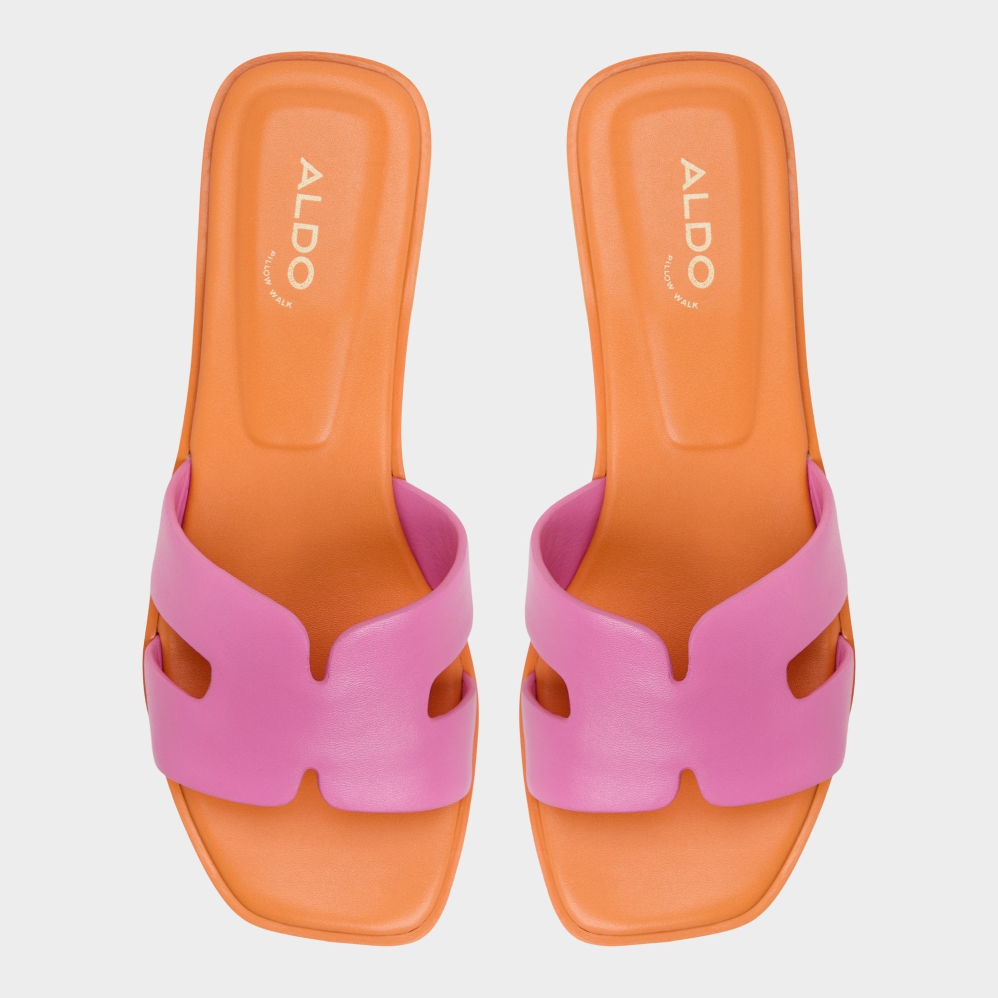 Aldo | Itsandal Bright Pink Women's Flats - Slide sandal