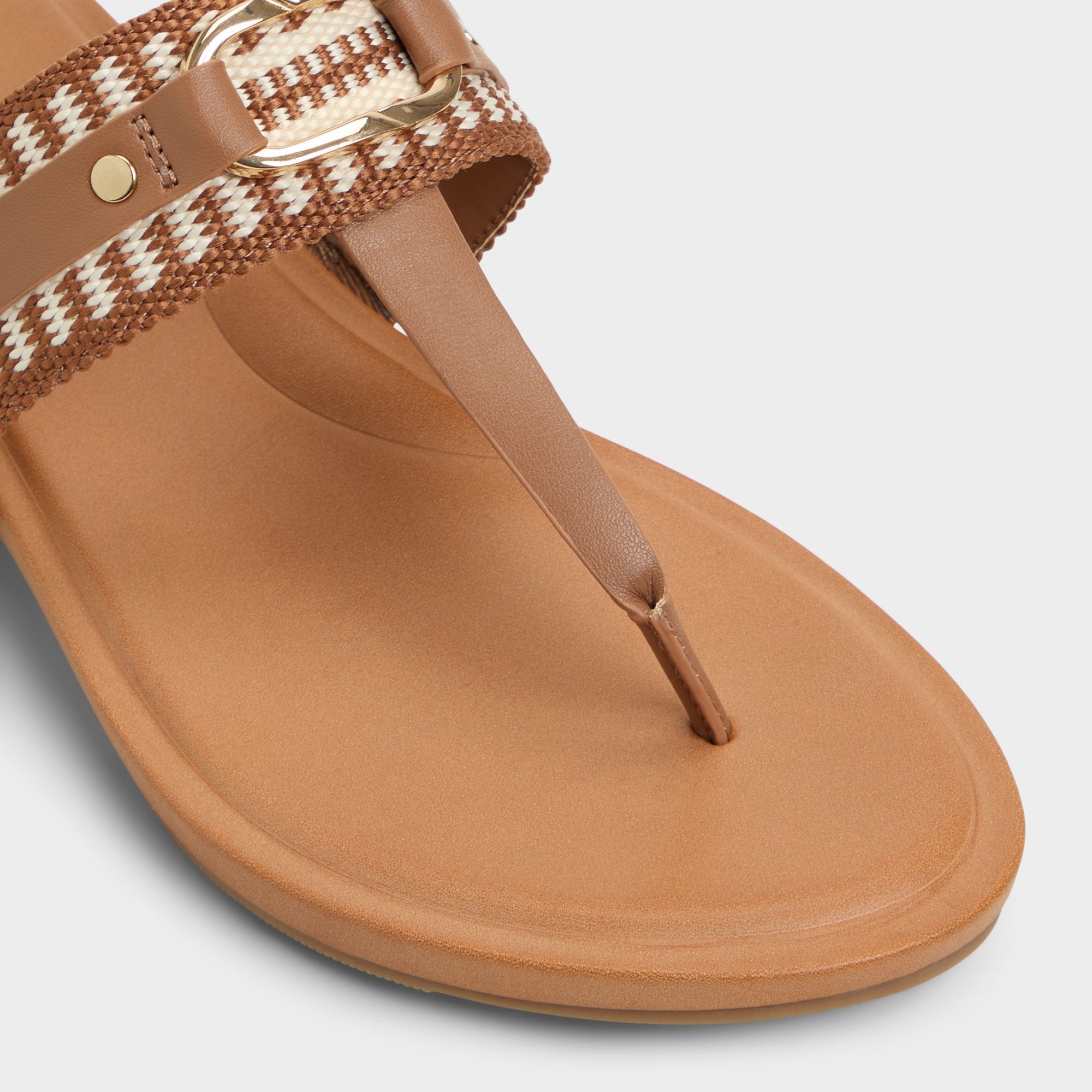 Aldo | Taylen Medium Brown Women's Festival shoes accessories - T-strap sandal