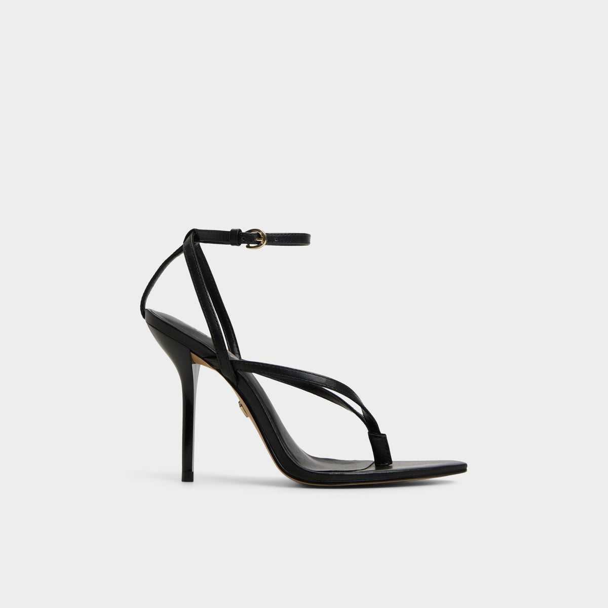 Aldo | Abyfindley Black Women's Strappy sandals - Heeled flip flop, Stiletto heel
