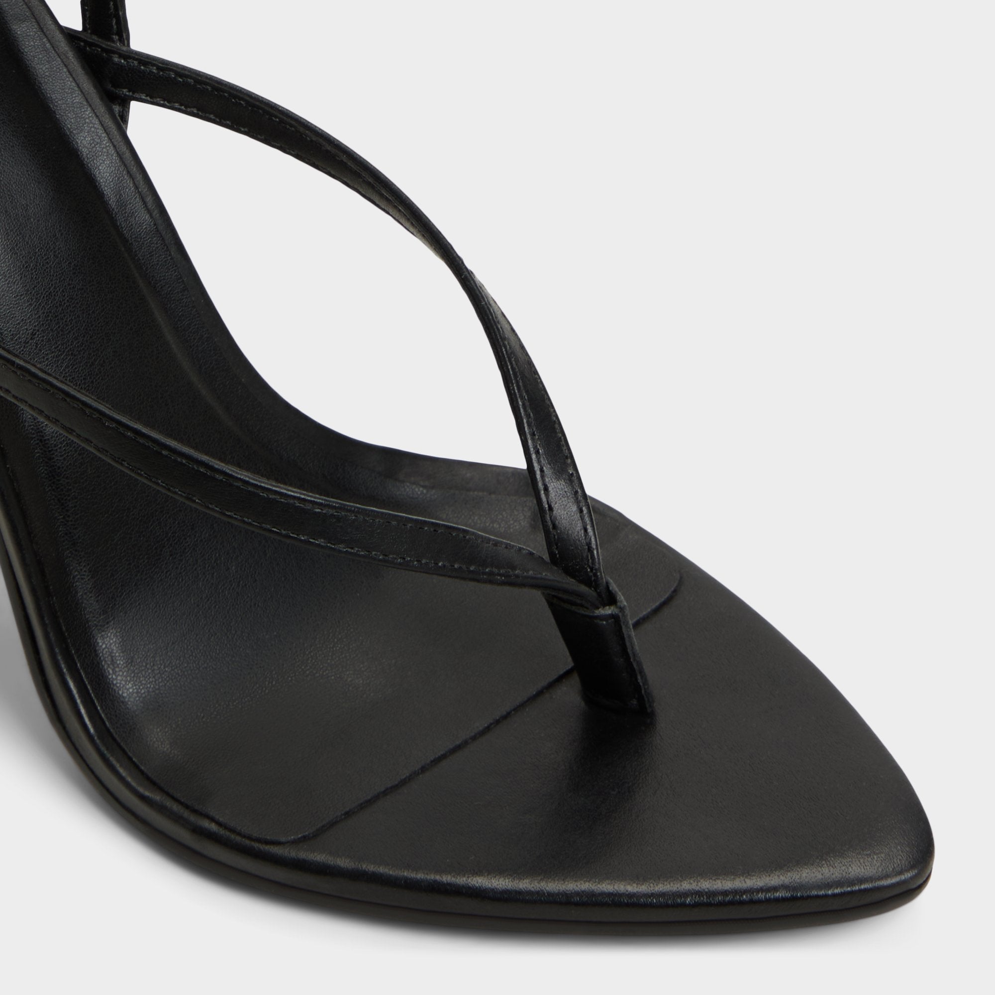 Aldo | Abyfindley Black Women's Strappy sandals - Heeled flip flop, Stiletto heel
