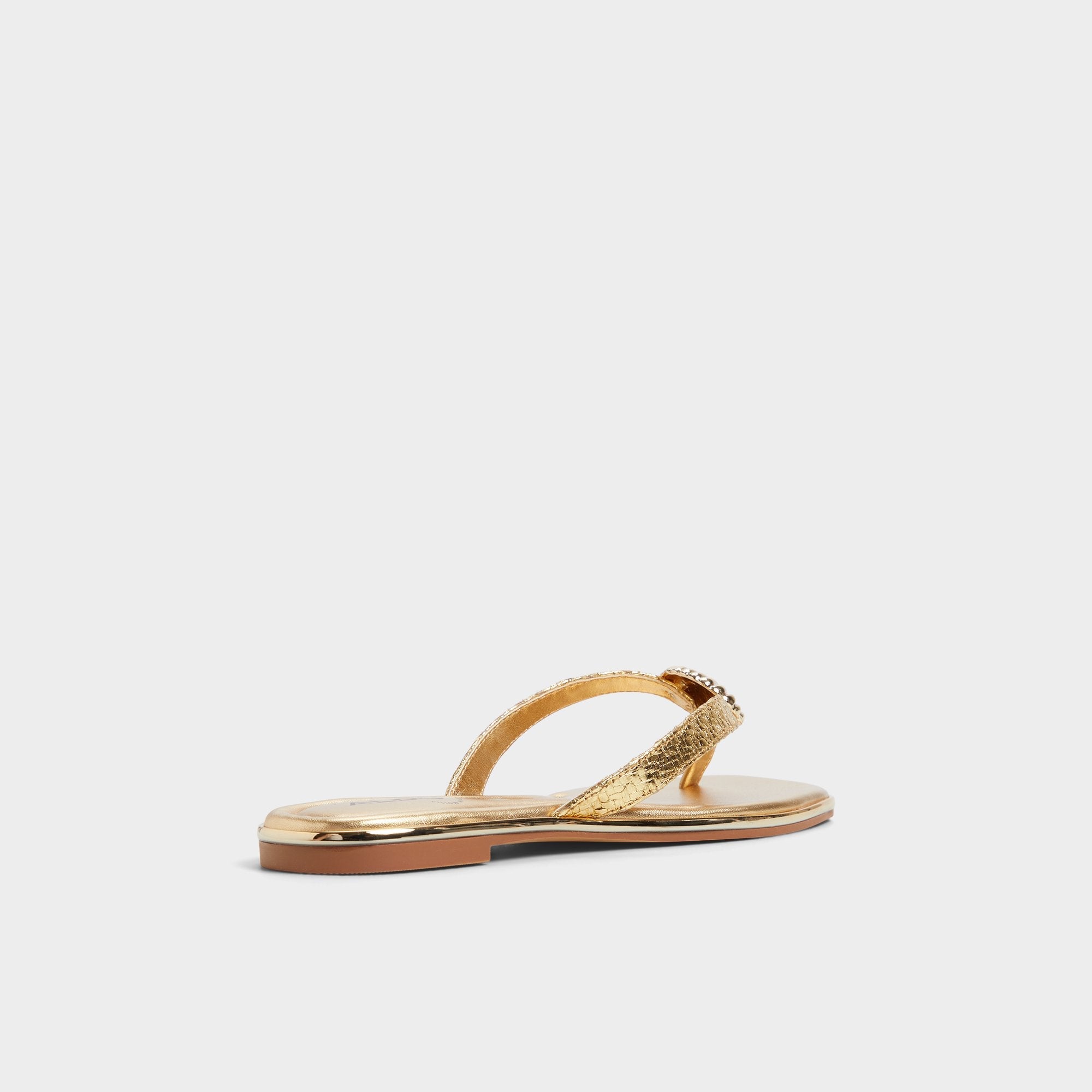 Aldo | Conchiglia Gold Women's Flats - Flip flop