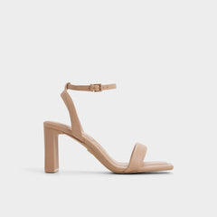 Aldo | Aurorai Bone Women's Strappy sandals - Strappy heeled sandal, Block heel