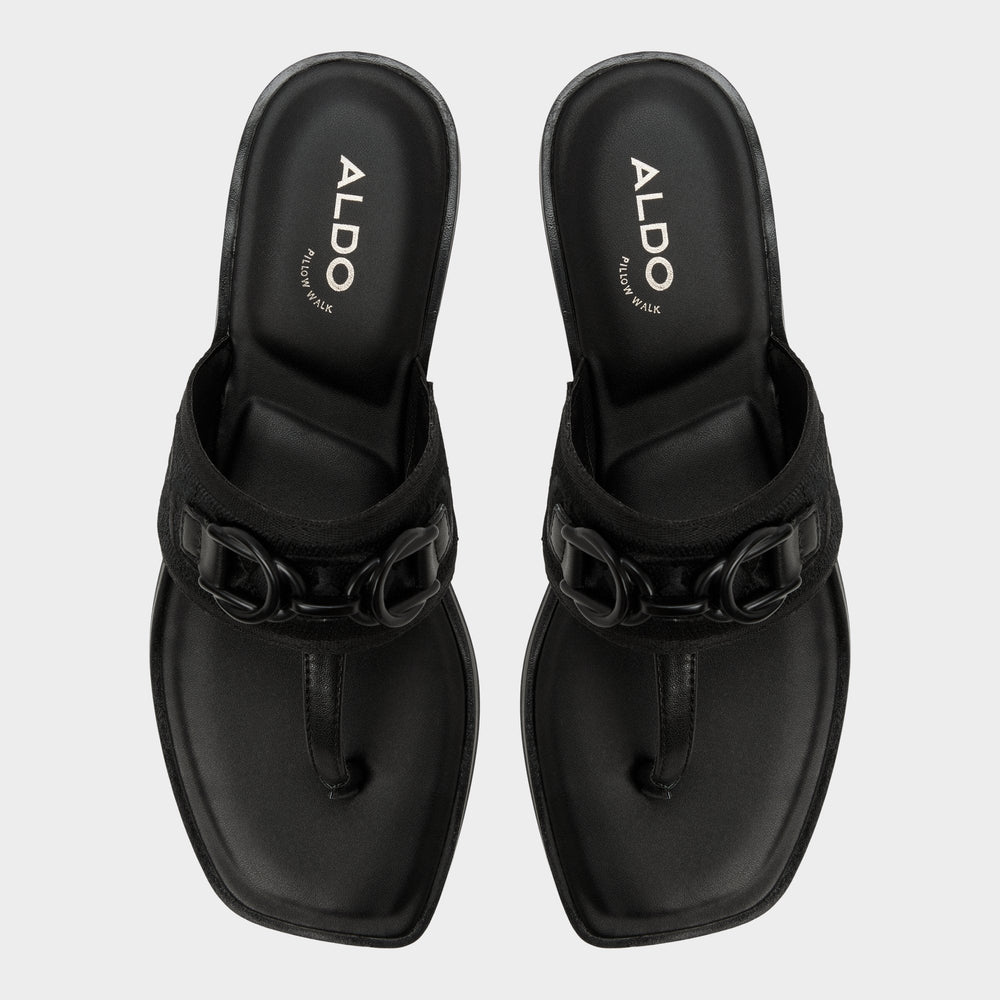 Aldo | Coralynna in Black - T-strap sandal