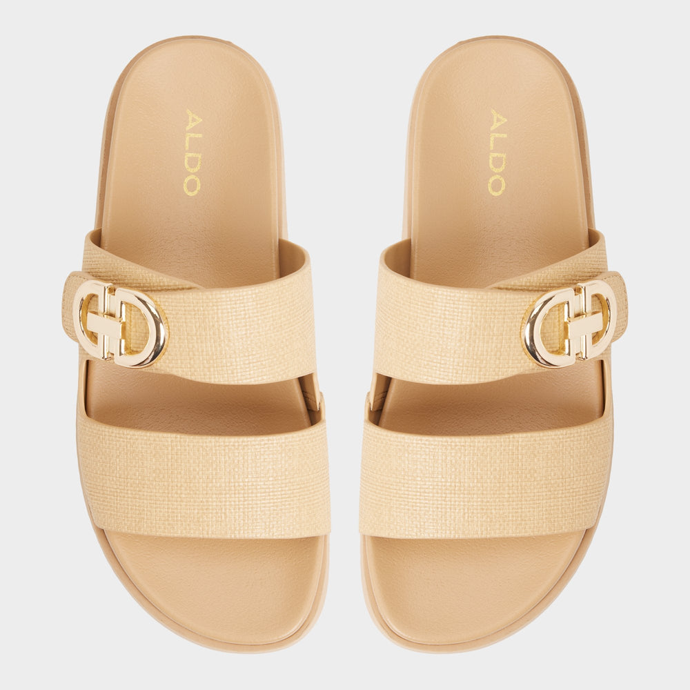Aldo | Daisymae Natural Women's Footbed sandals -