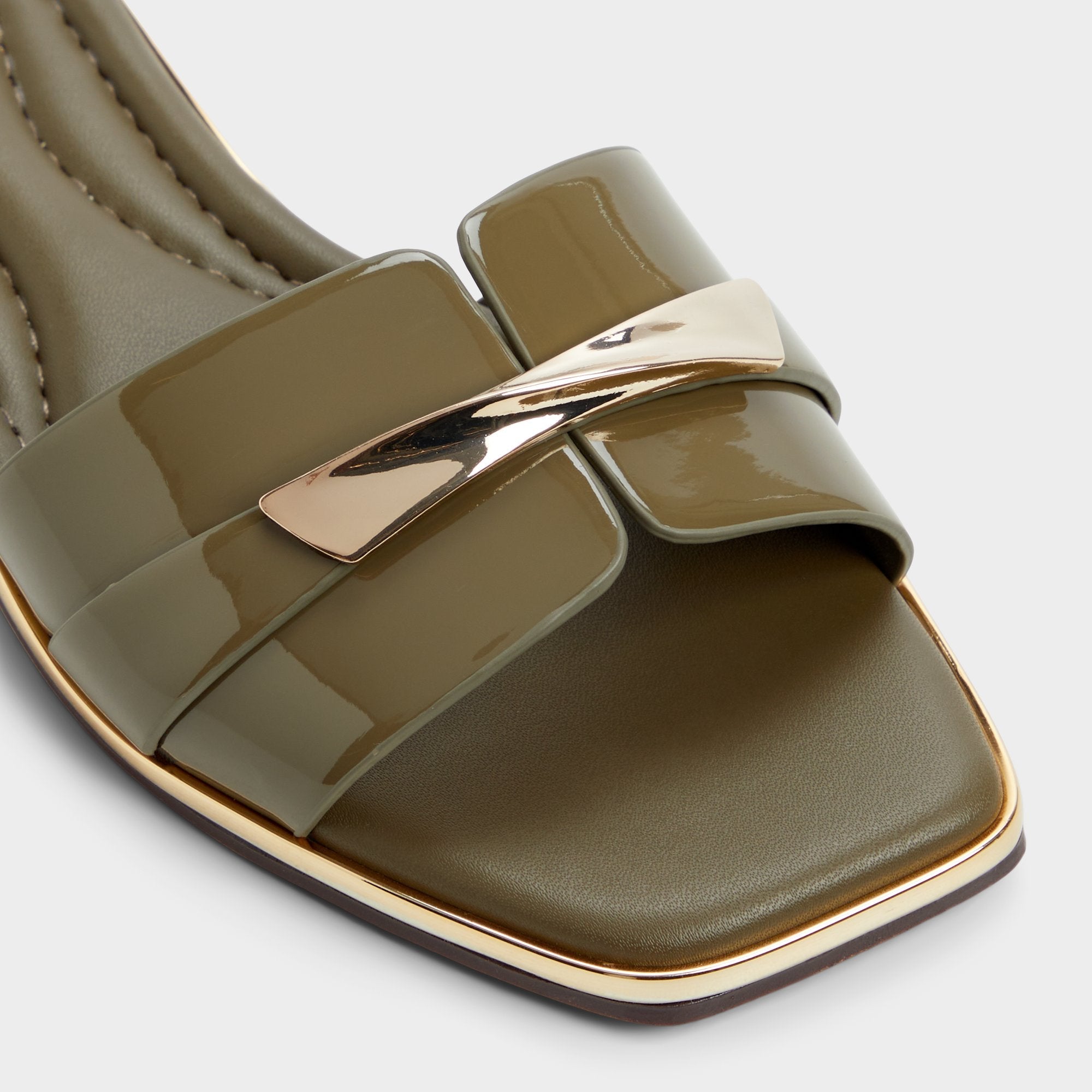 Aldo | Darlina Other Green Women's Flats - Slide sandal