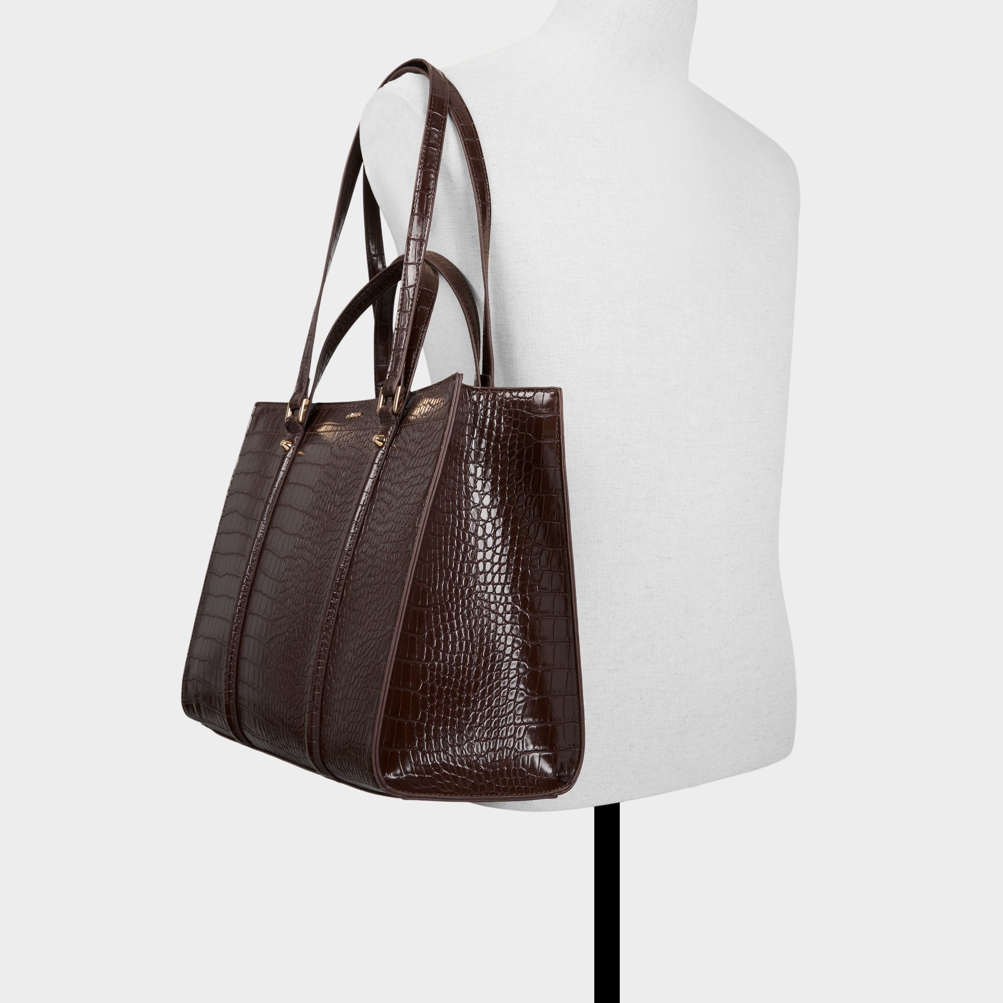 Aldo | Ninetofivee in Dark Brown - Tote bag