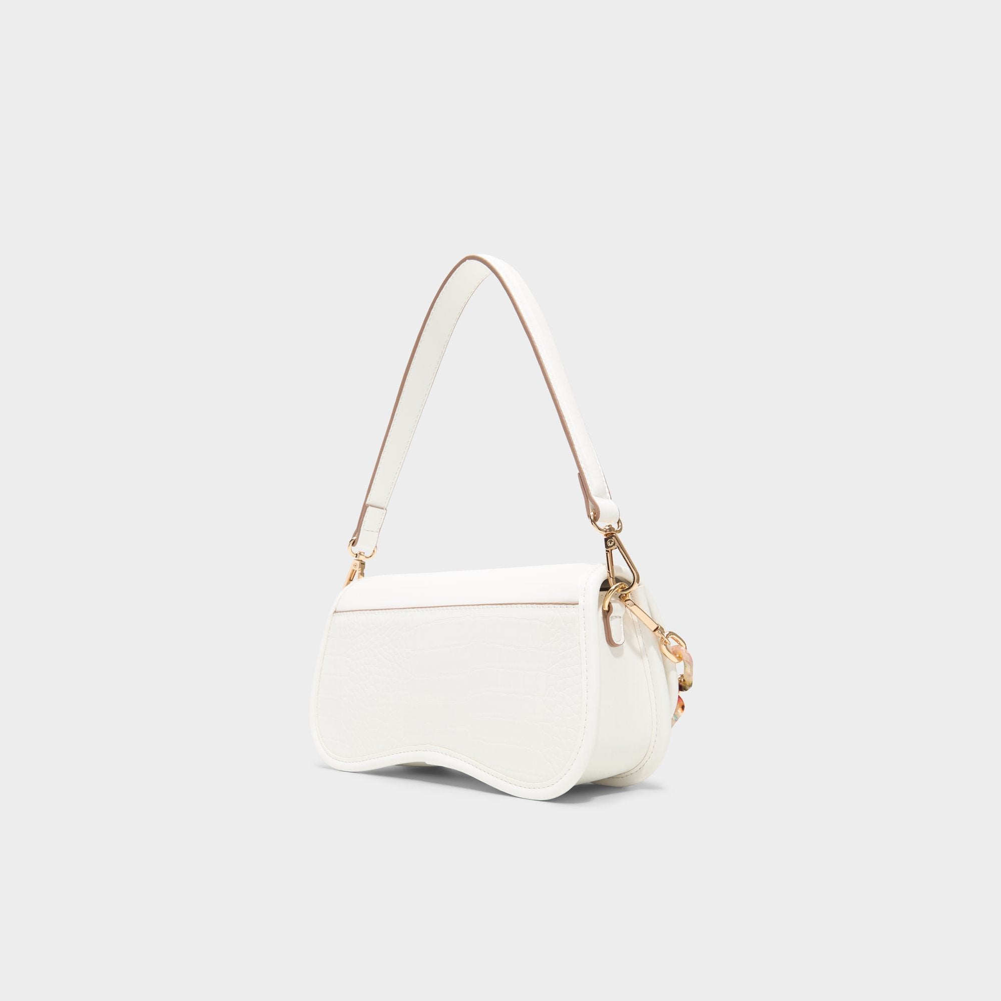 Aldo | Clappertonnx in White - Shoulder bag