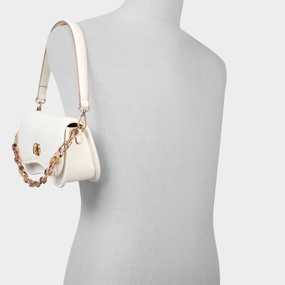 Aldo | Clappertonnx in White - Shoulder bag