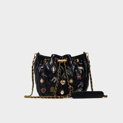 Aldo | Parischarmm in Black - Bucket bag