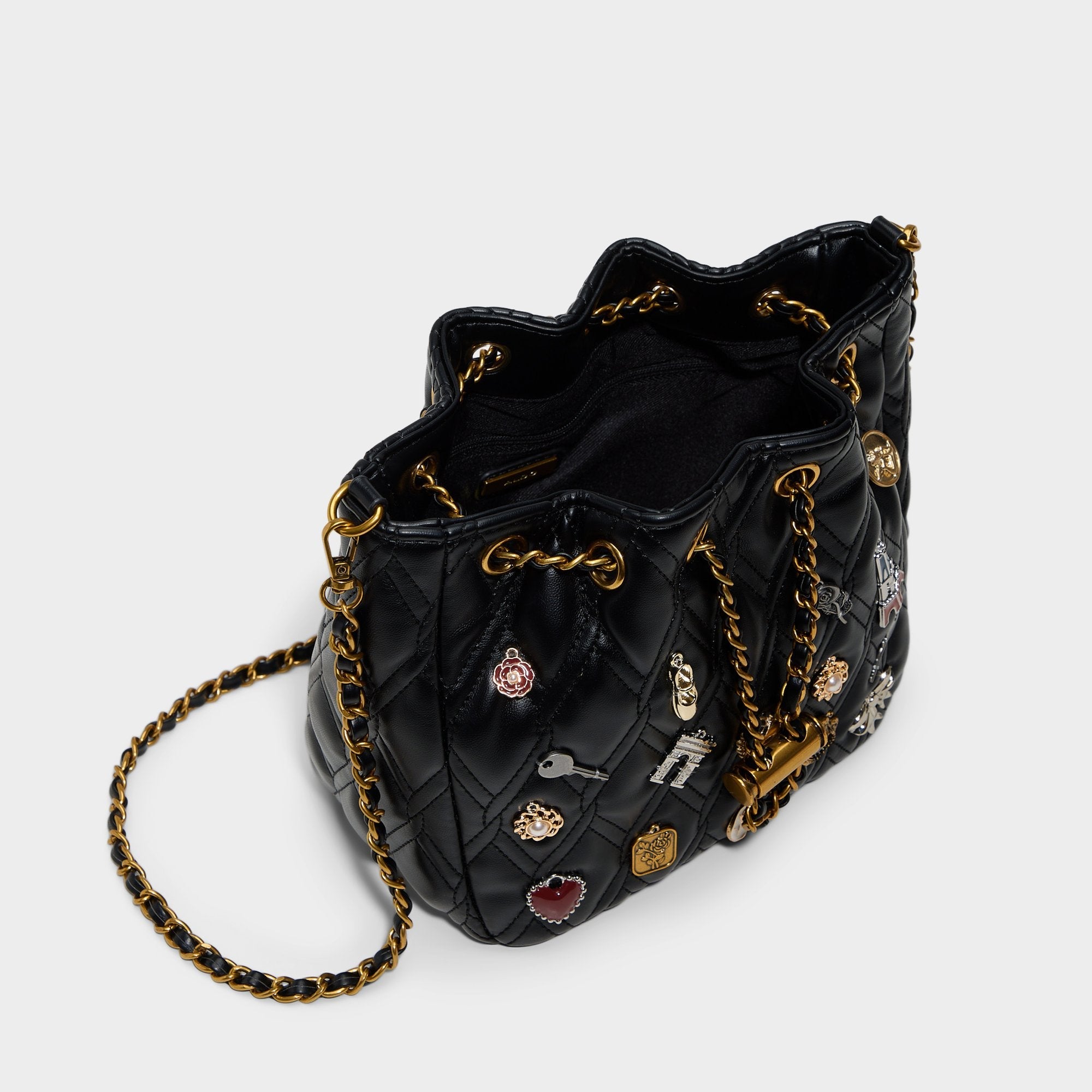 Aldo | Parischarmm in Black - Bucket bag