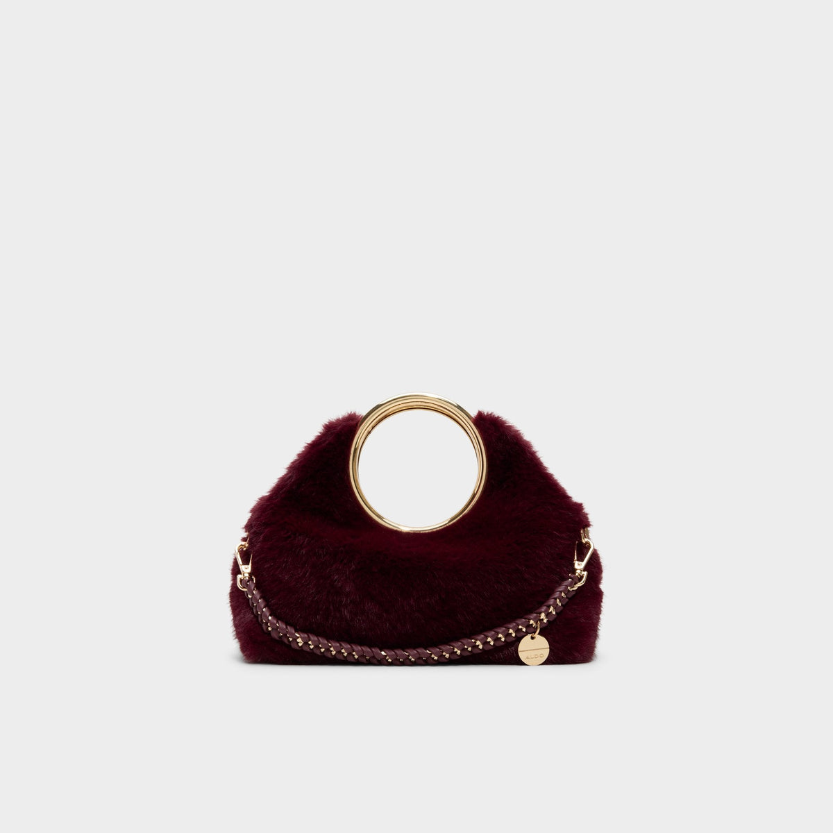 Aldo | Kelhanifurr in Bordo - Top handle bag