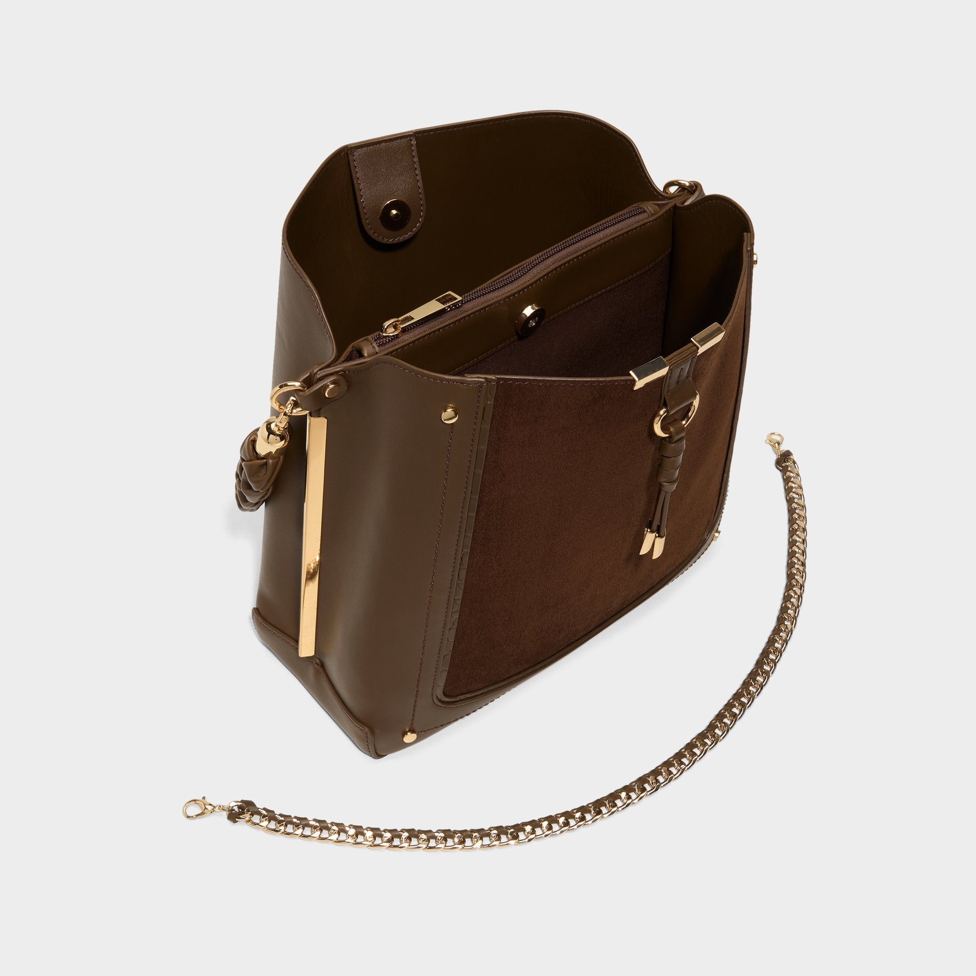 Aldo | Nalaynaa in Brown - Bucket bag
