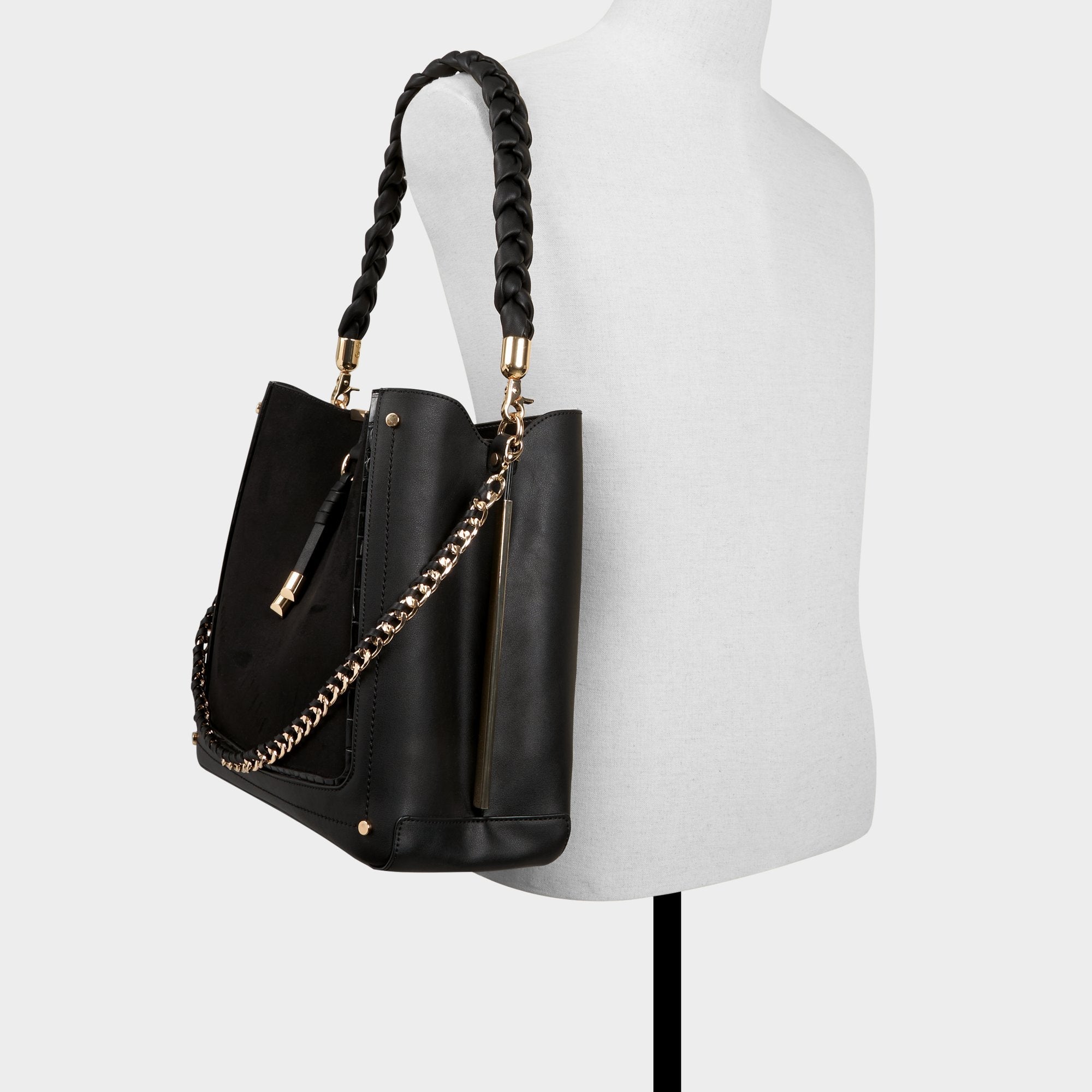 Aldo | Nalaynaa in Black - Bucket bag