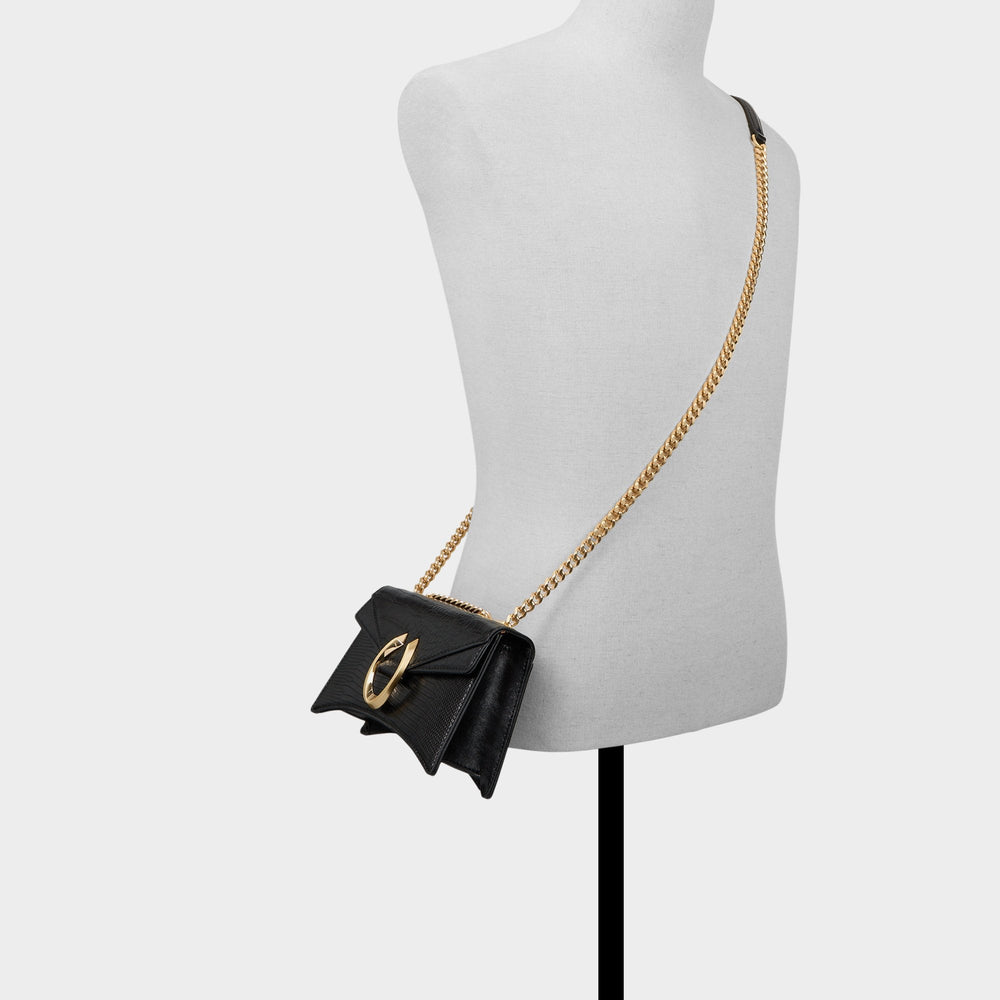 Aldo | Fortunaax in Black Overflow - Crossbody bag