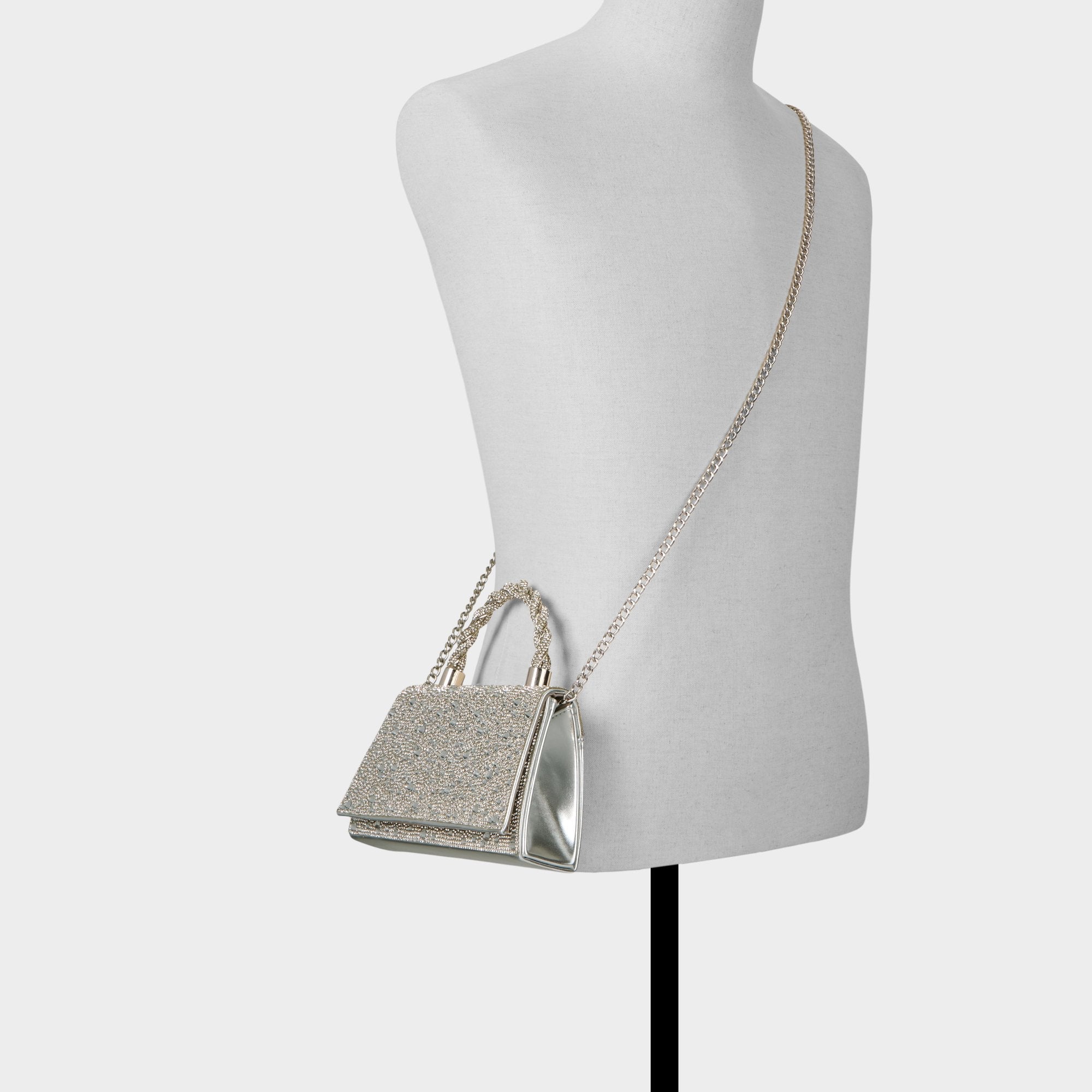Aldo | Josephinaa in Silver - Top handle bag