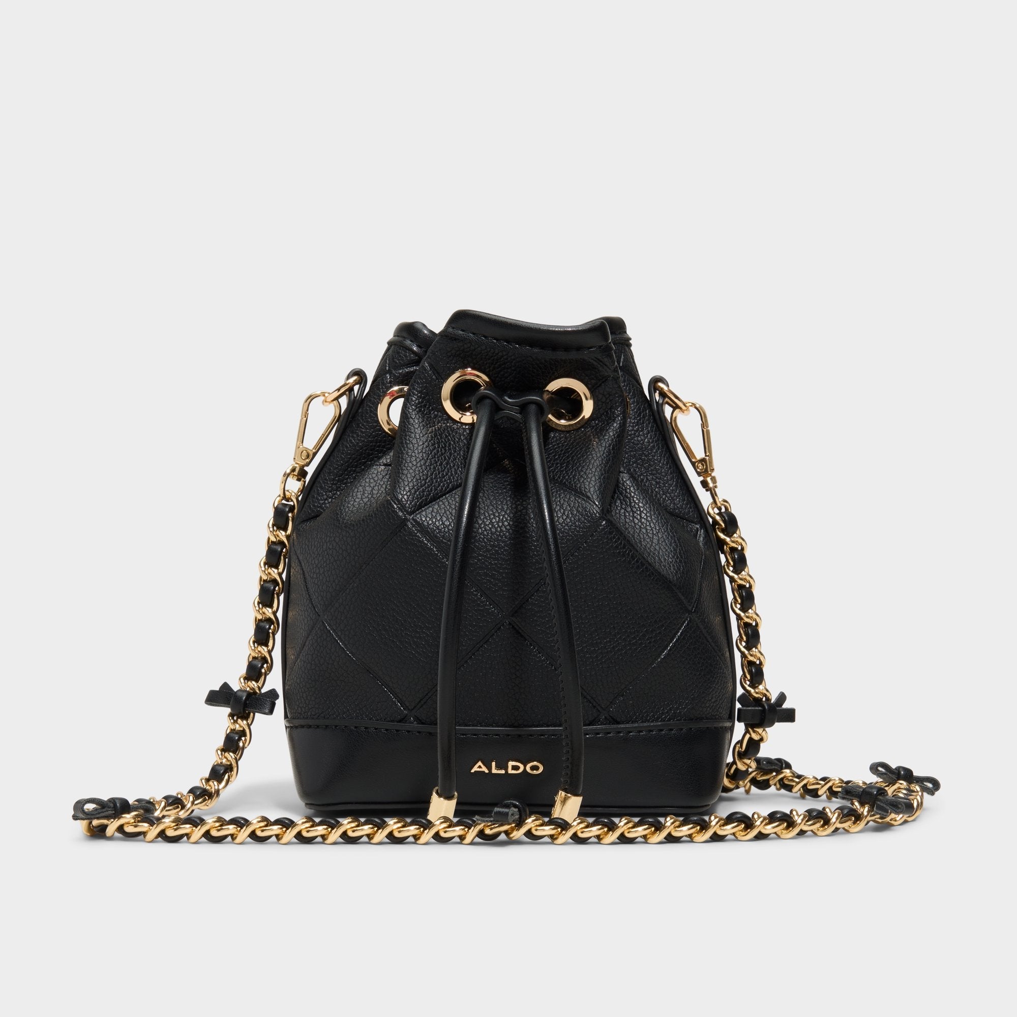 Aldo | Elynnaa in Black - Bucket bag