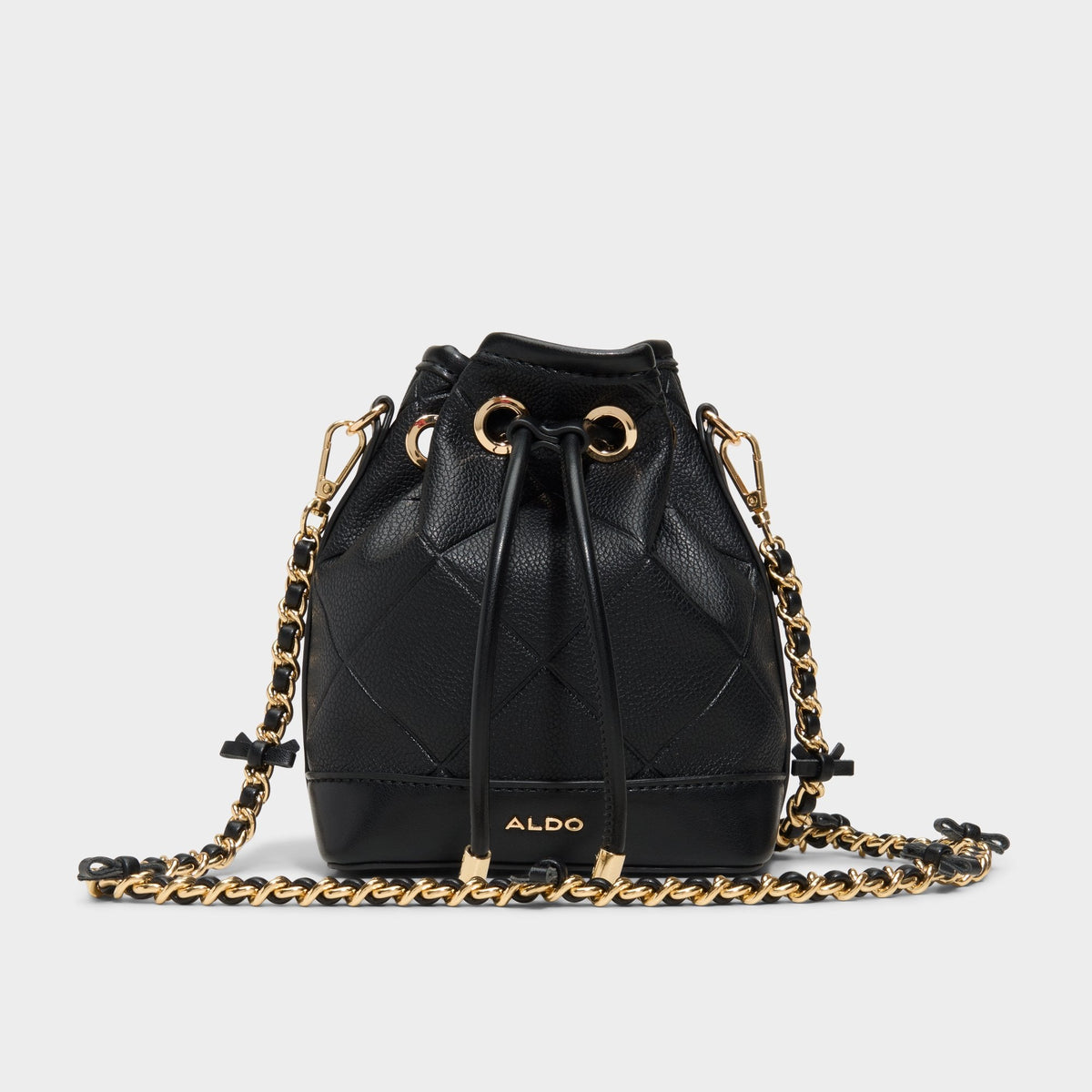 Aldo | Elynnaa in Black - Bucket bag
