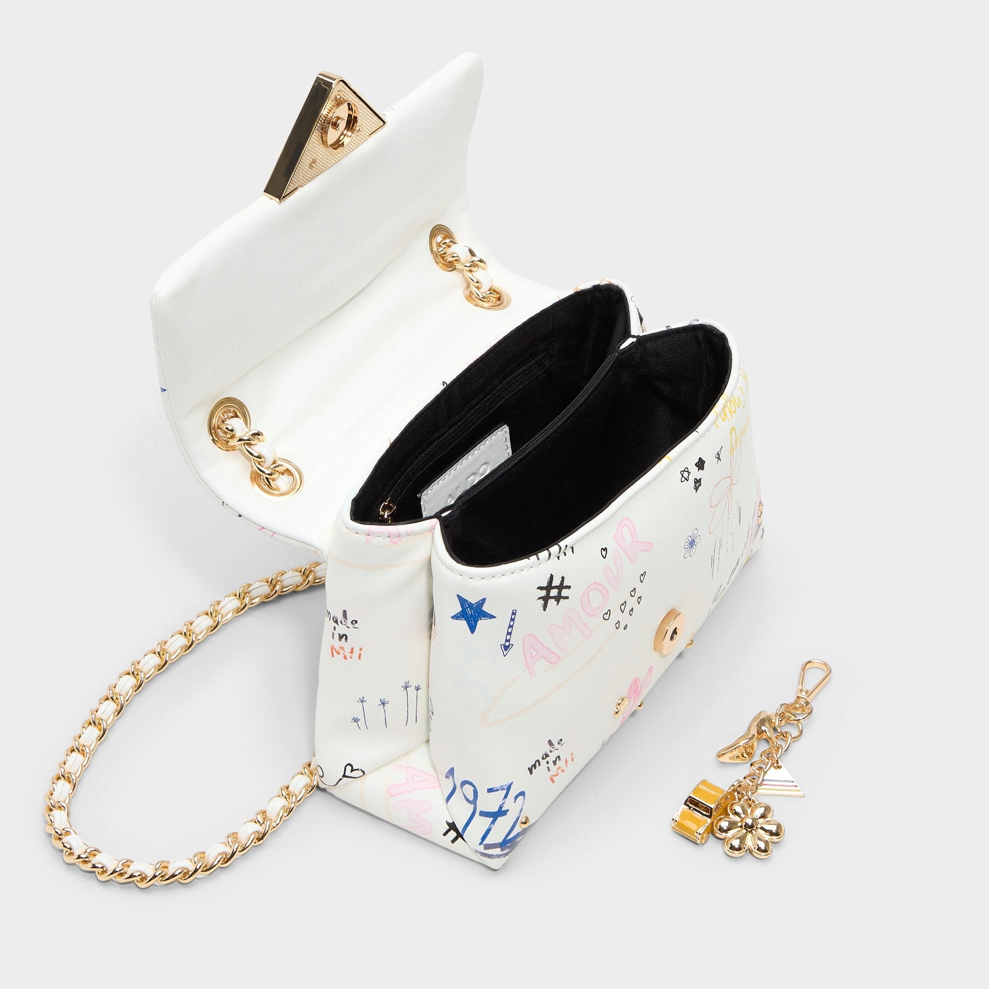 Aldo | Doodlesoftpufff in White Combo - Crossbody bag