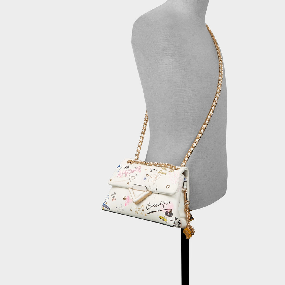 Aldo | Doodlesoftpufff in White Combo - Crossbody bag