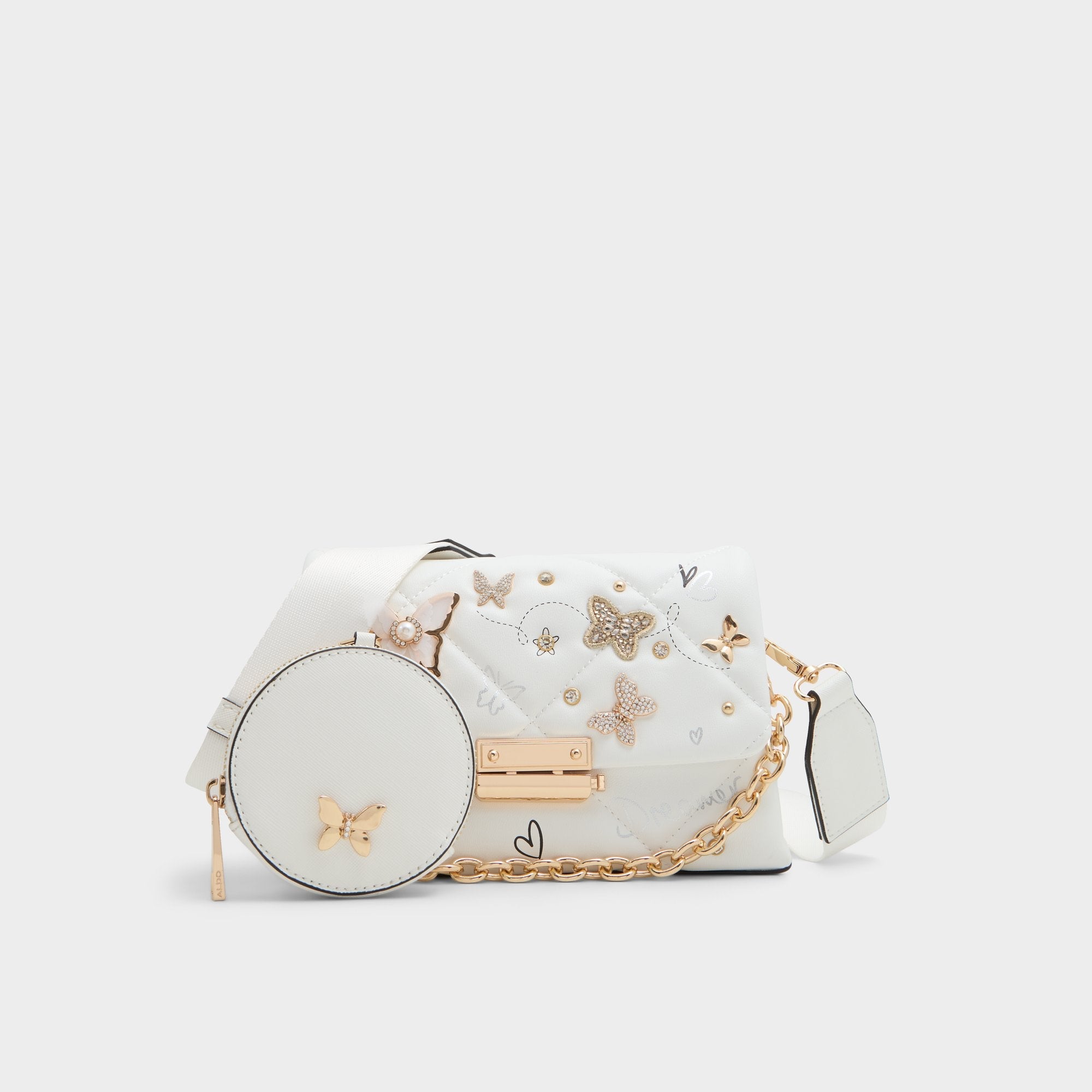 Aldo | Camberlyyx White Women's Crossbody Bags - Crossbody bag